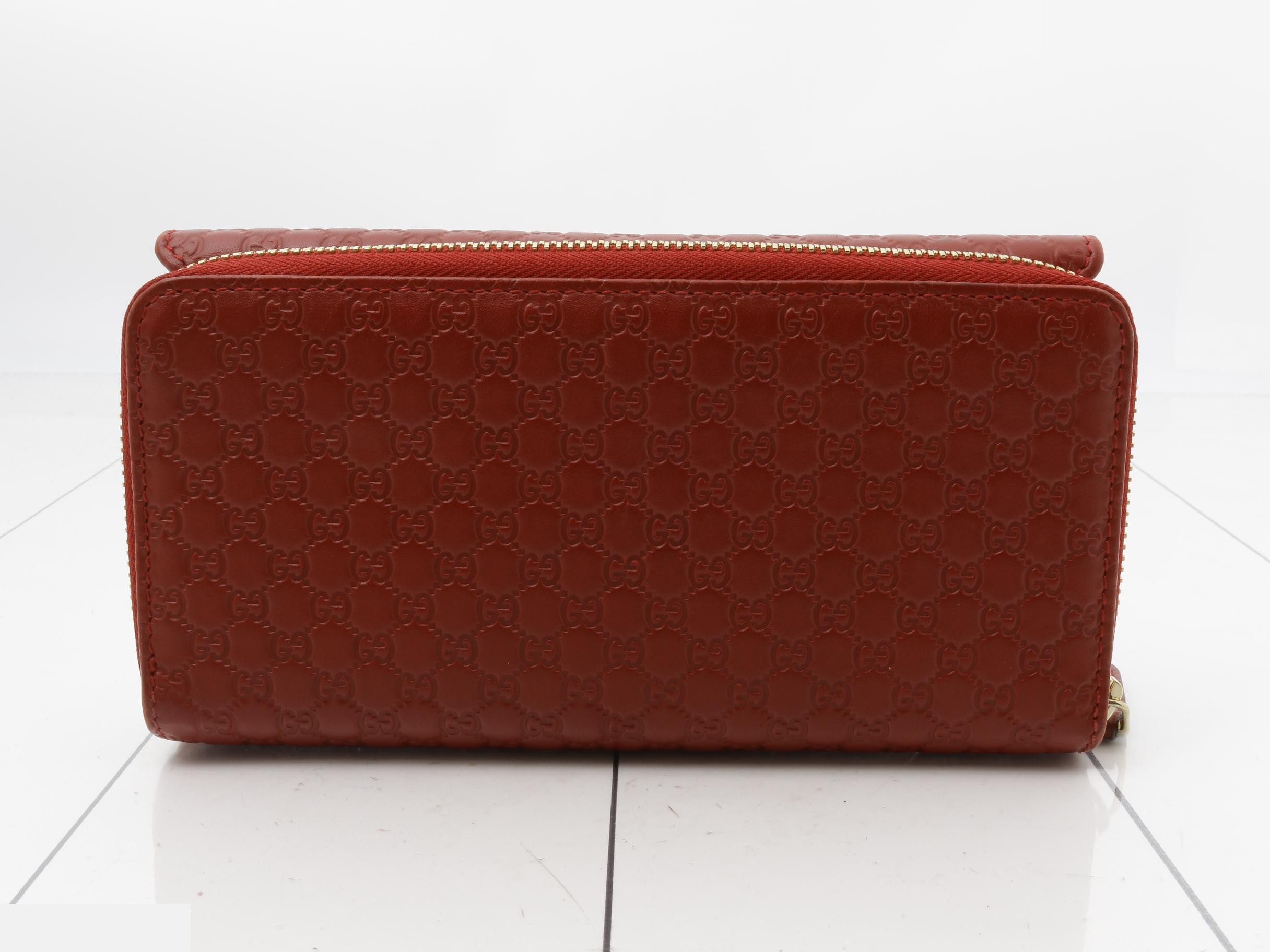 Microguccissima Tri-fold Long Wallet — view 2