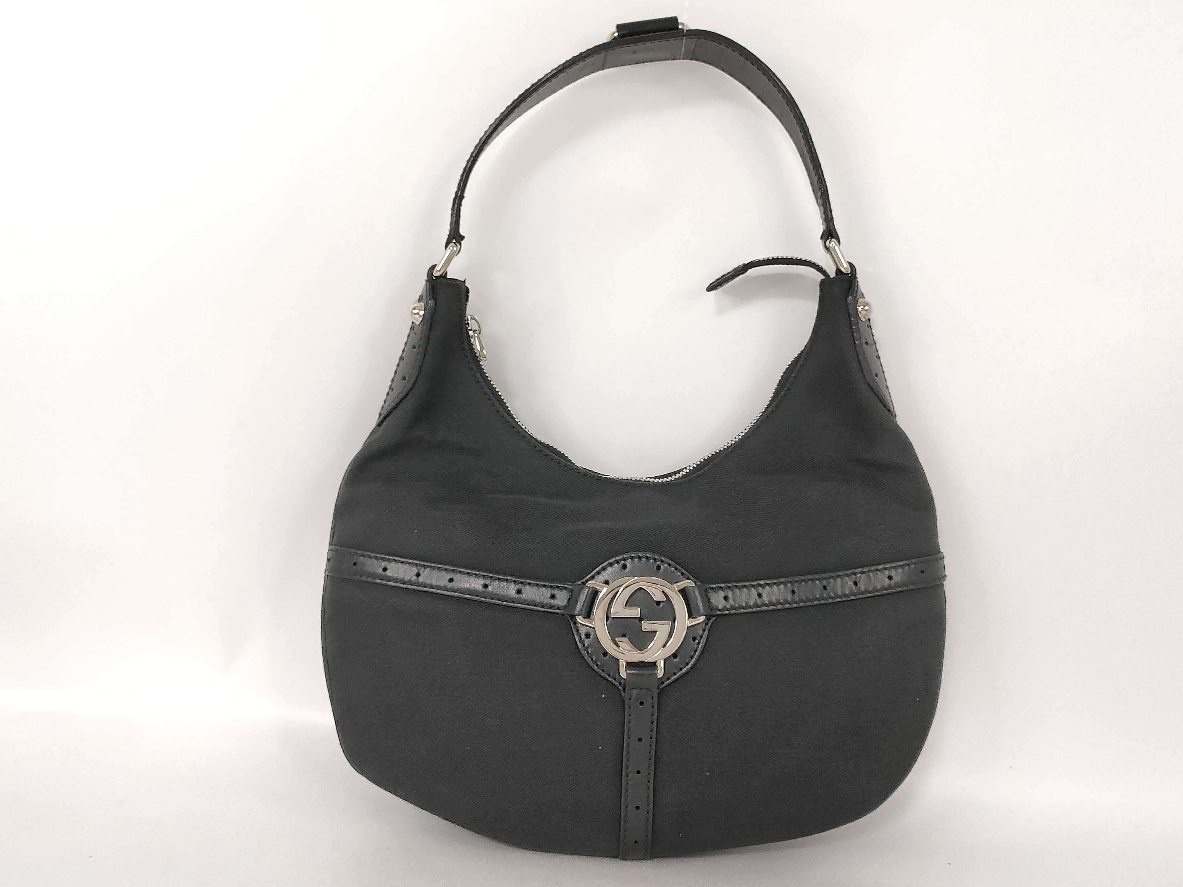 Interlocking Handbag, Black