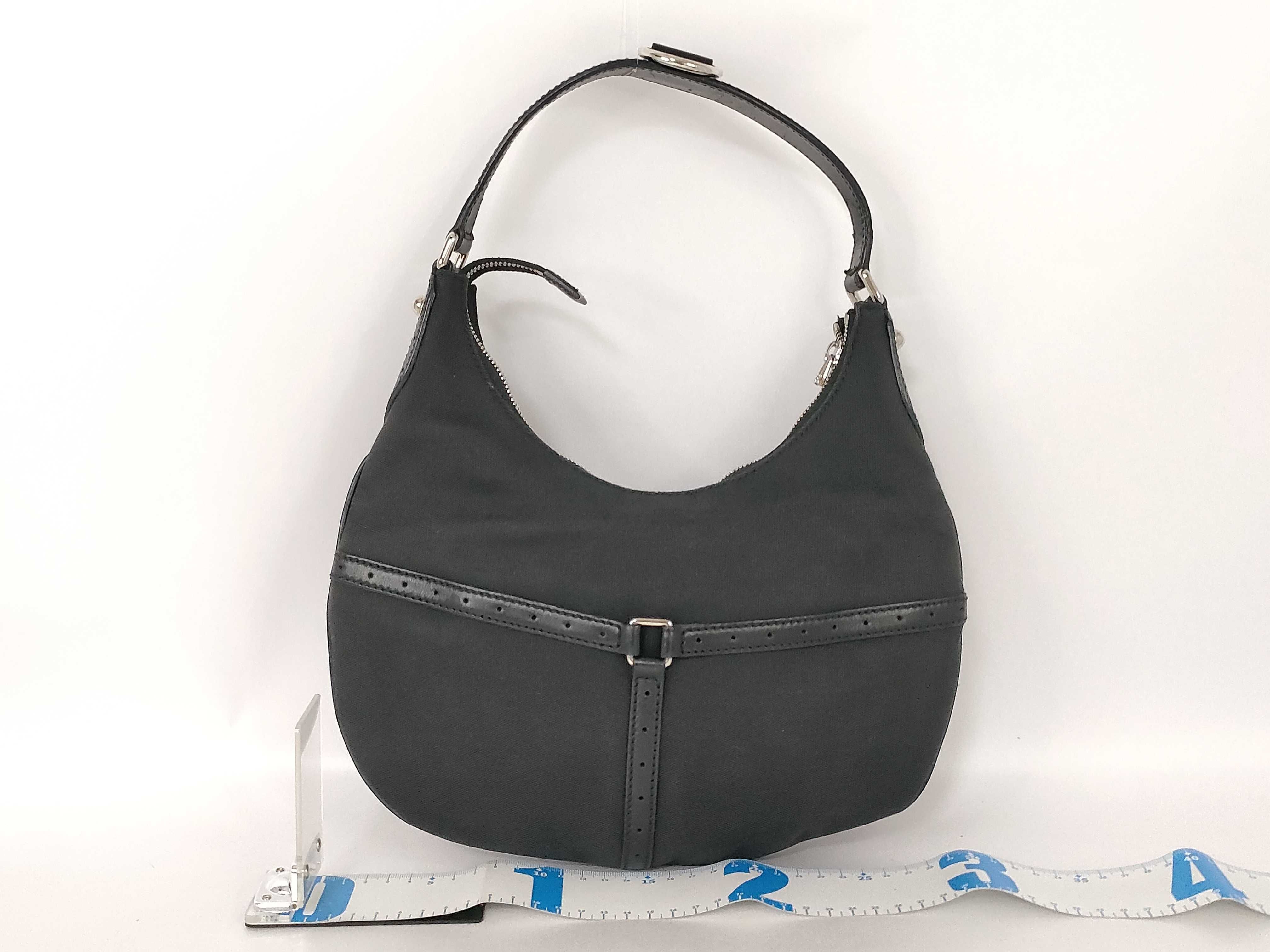 Interlocking Handbag, Black — view 2