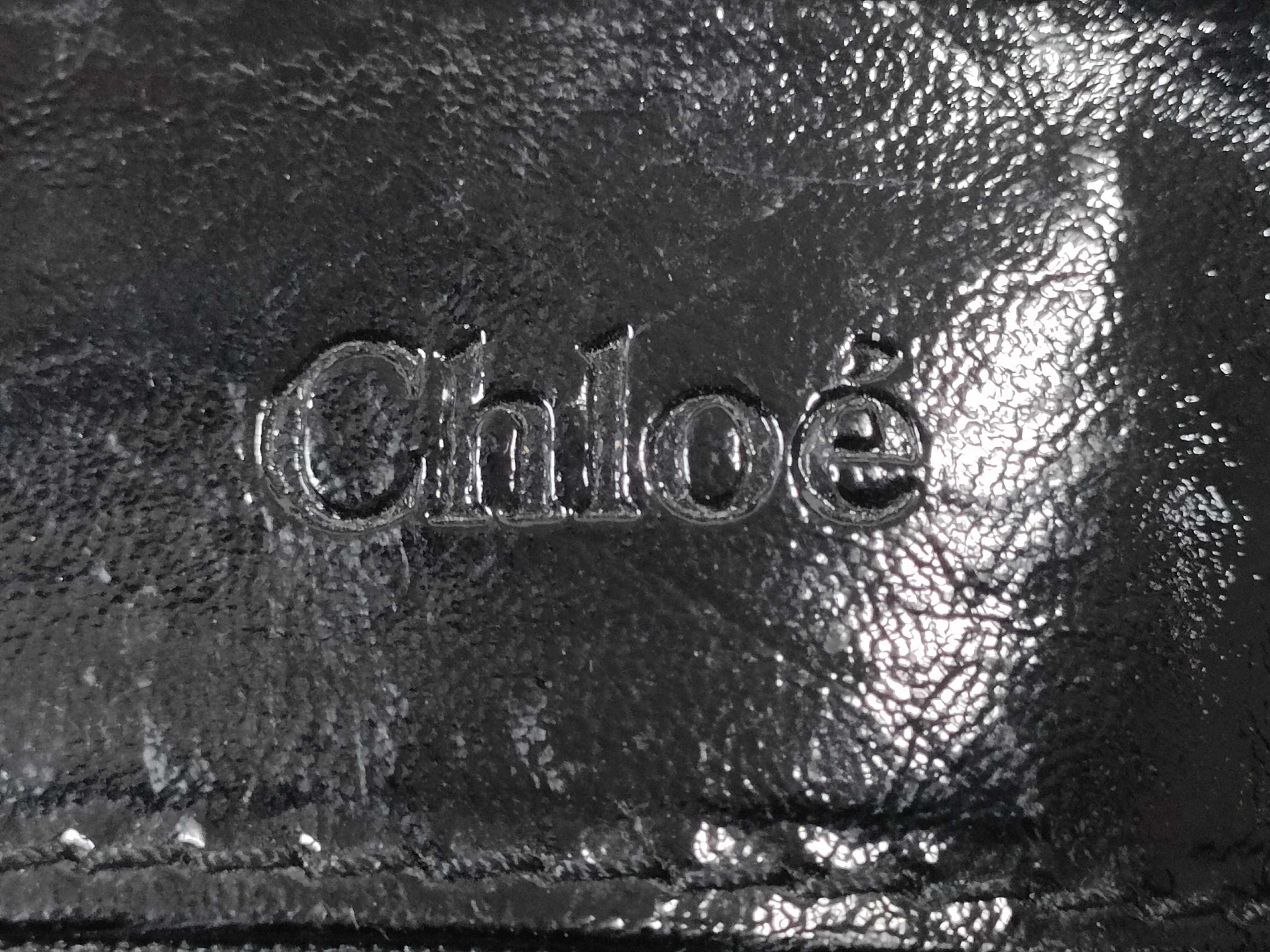 Paddington Patent Leather Handbag, Black — view 12