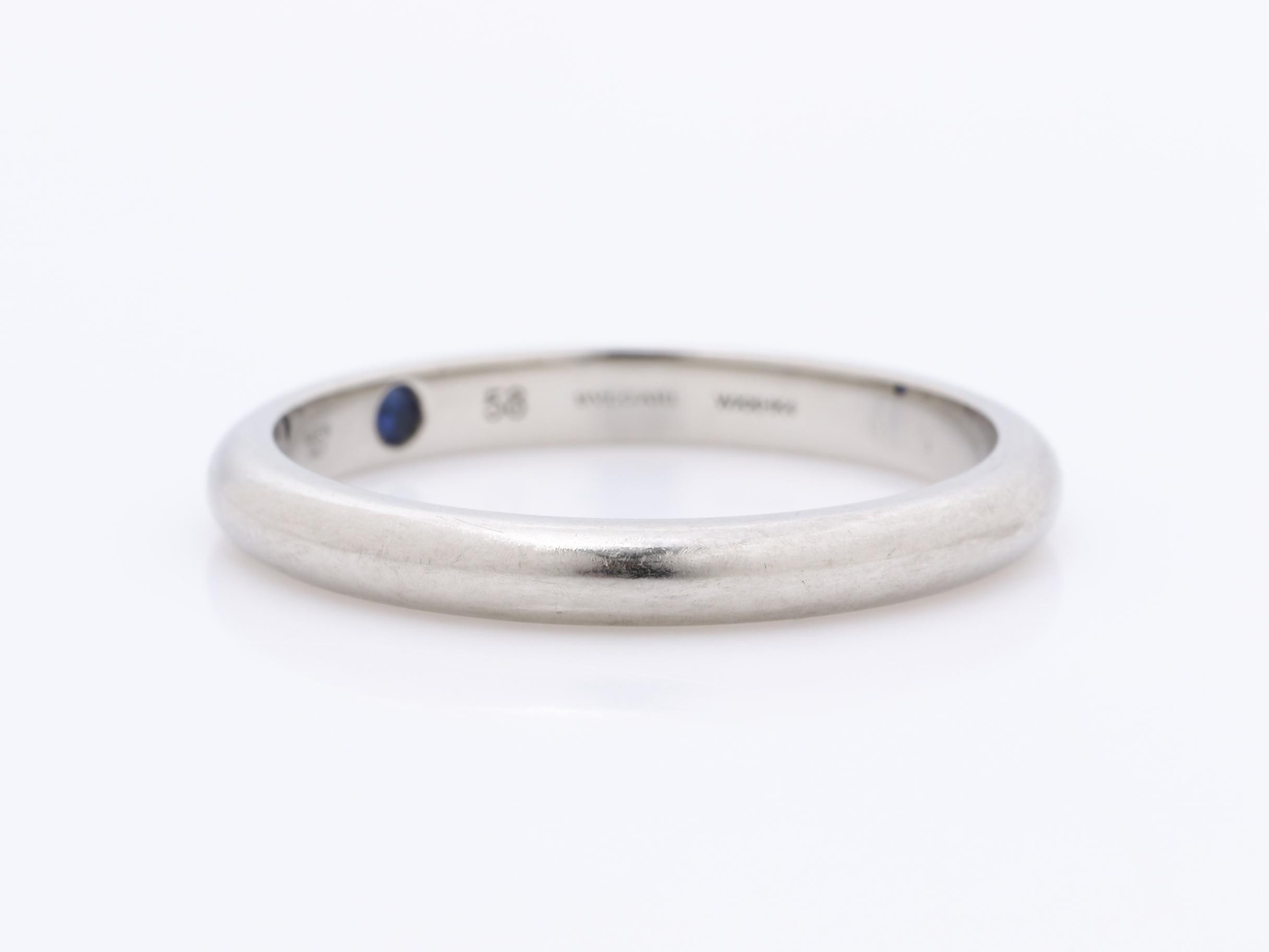 Other lines: Precious metal rings, Pt950, 4.9g, size 58 / actual size #17