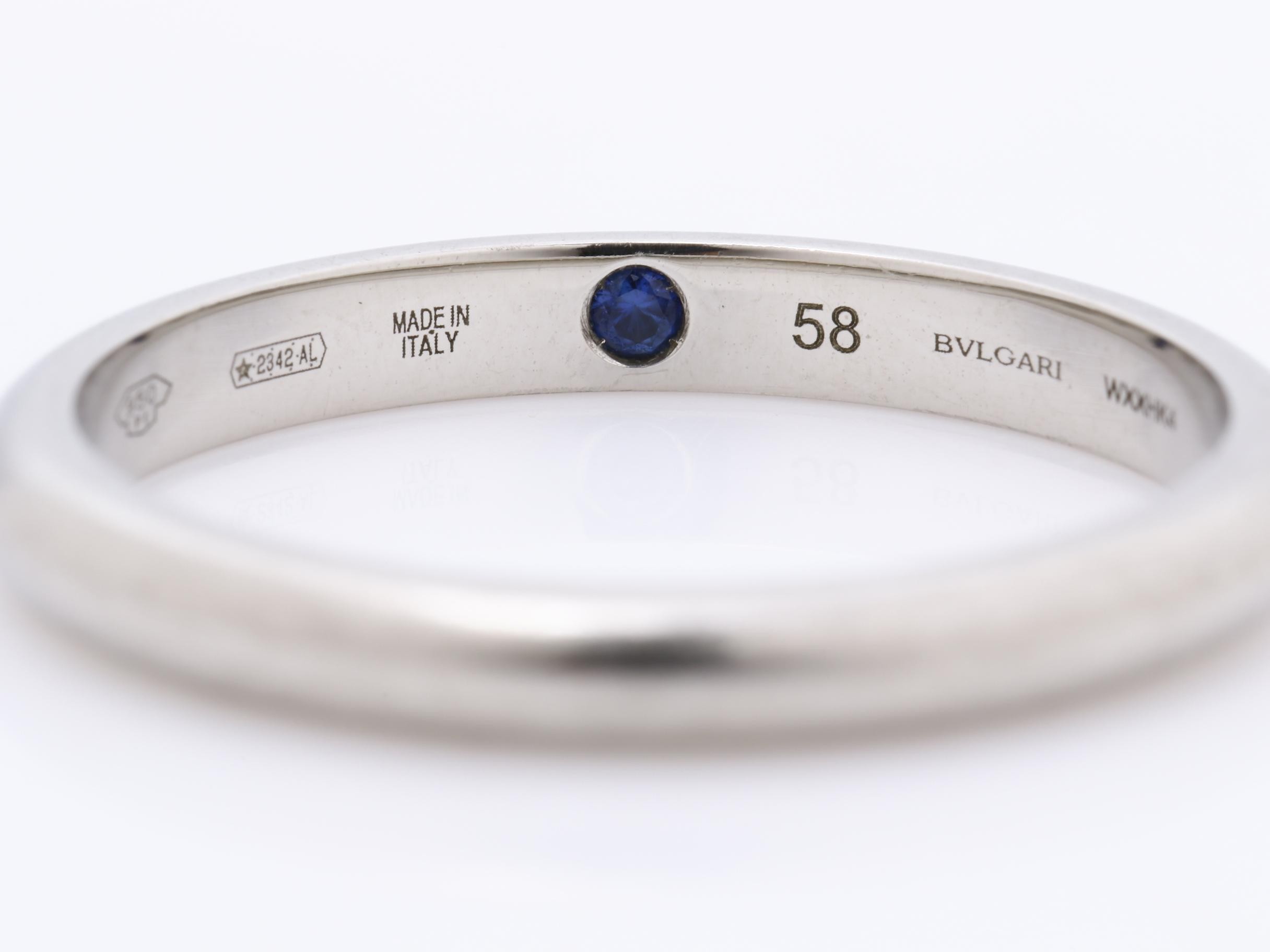 Other lines: Precious metal rings, Pt950, 4.9g, size 58 / actual size #17 — view 2