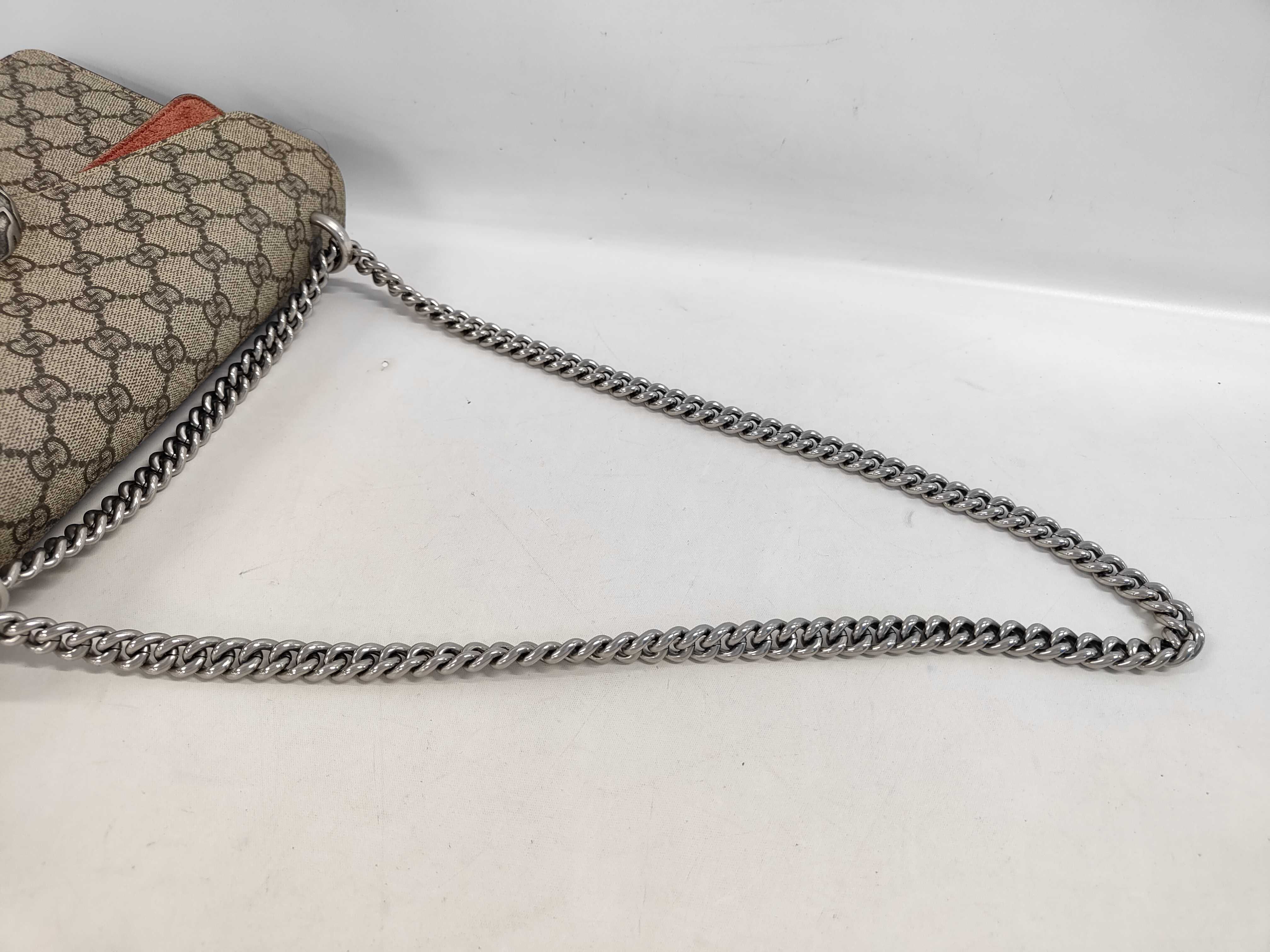 Dionysus GG Supreme Shoulder Bag — view 5
