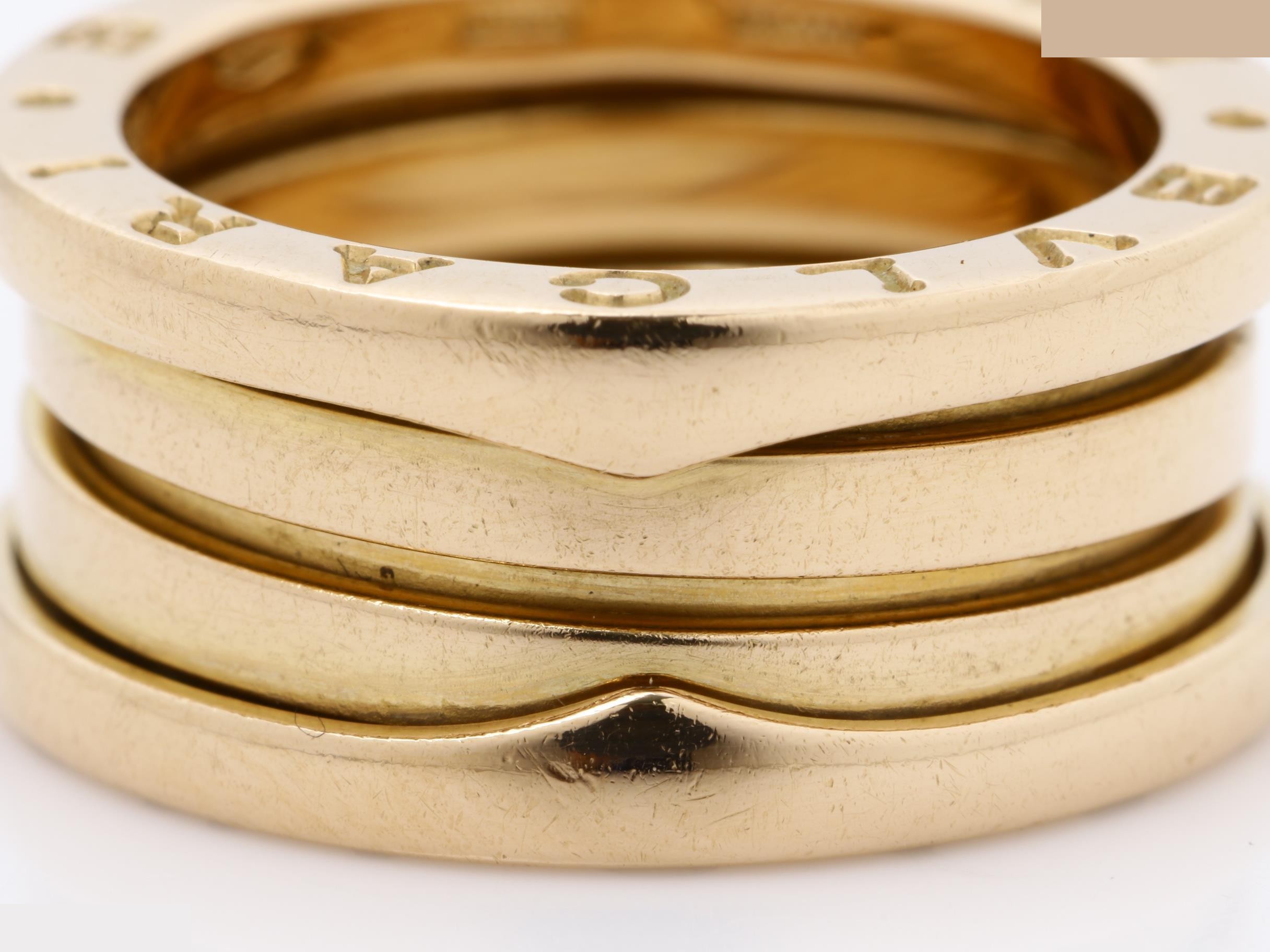 Au750 PG B.zero1 Ring 50 8.9g — view 2