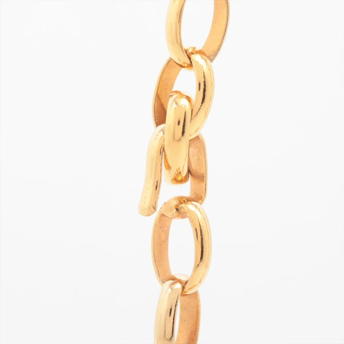 logo necklace, GP gold, — view 3