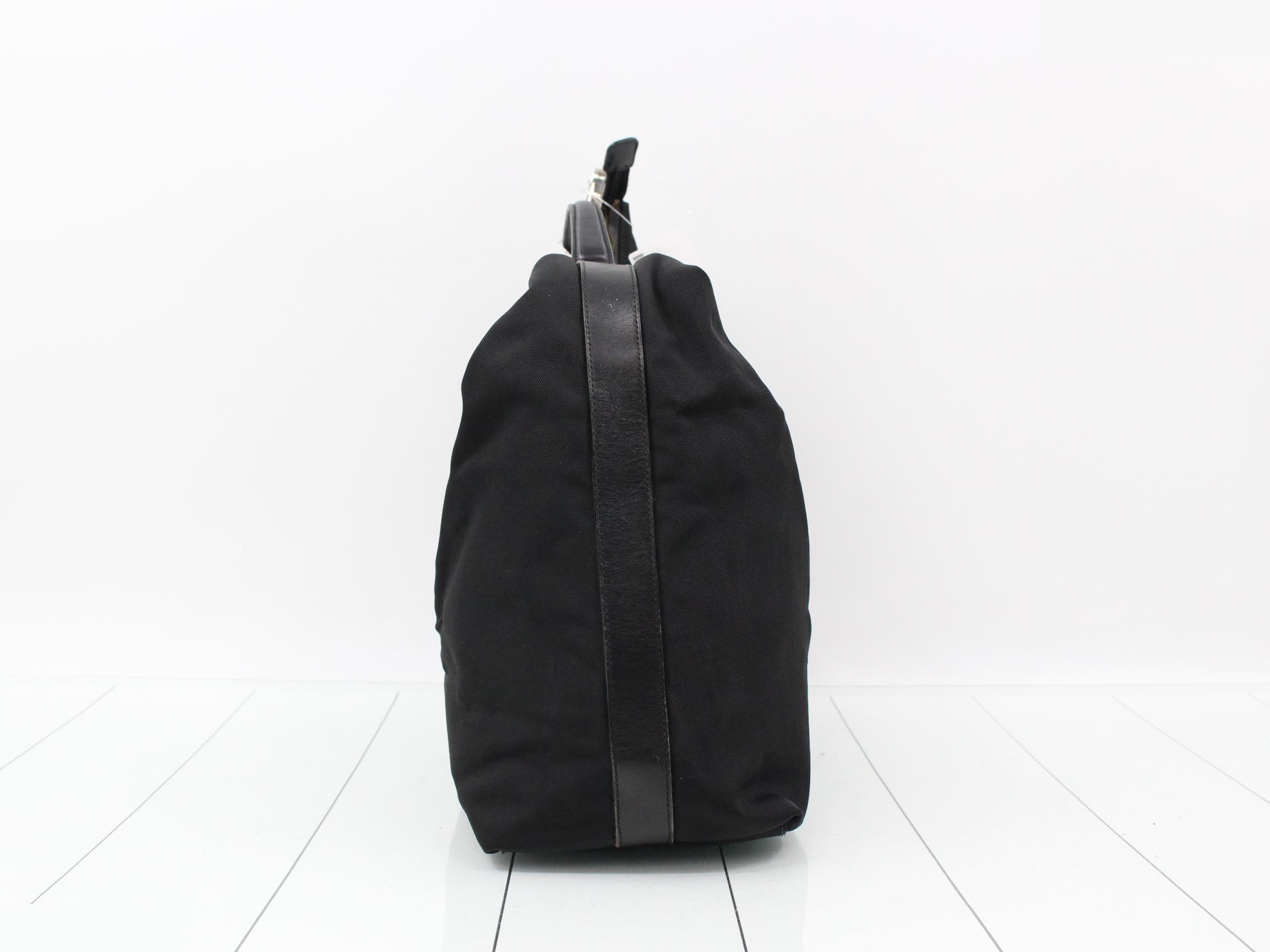 semi-shoulder bag, black — view 4