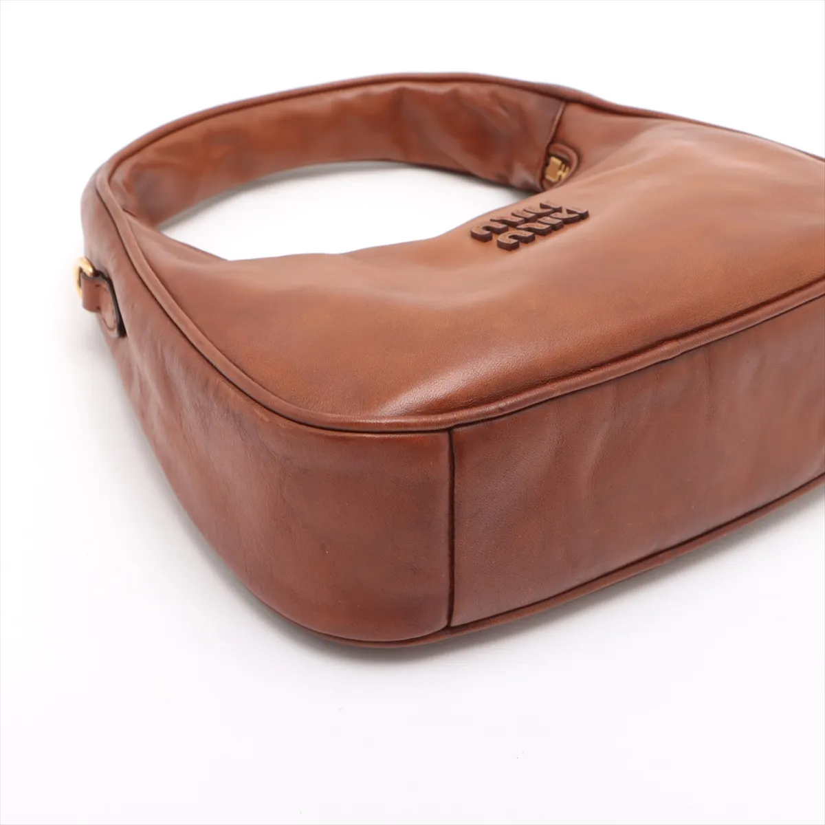 Wonder Leather 2WAY Handbag Brown 5BC125 — view 4
