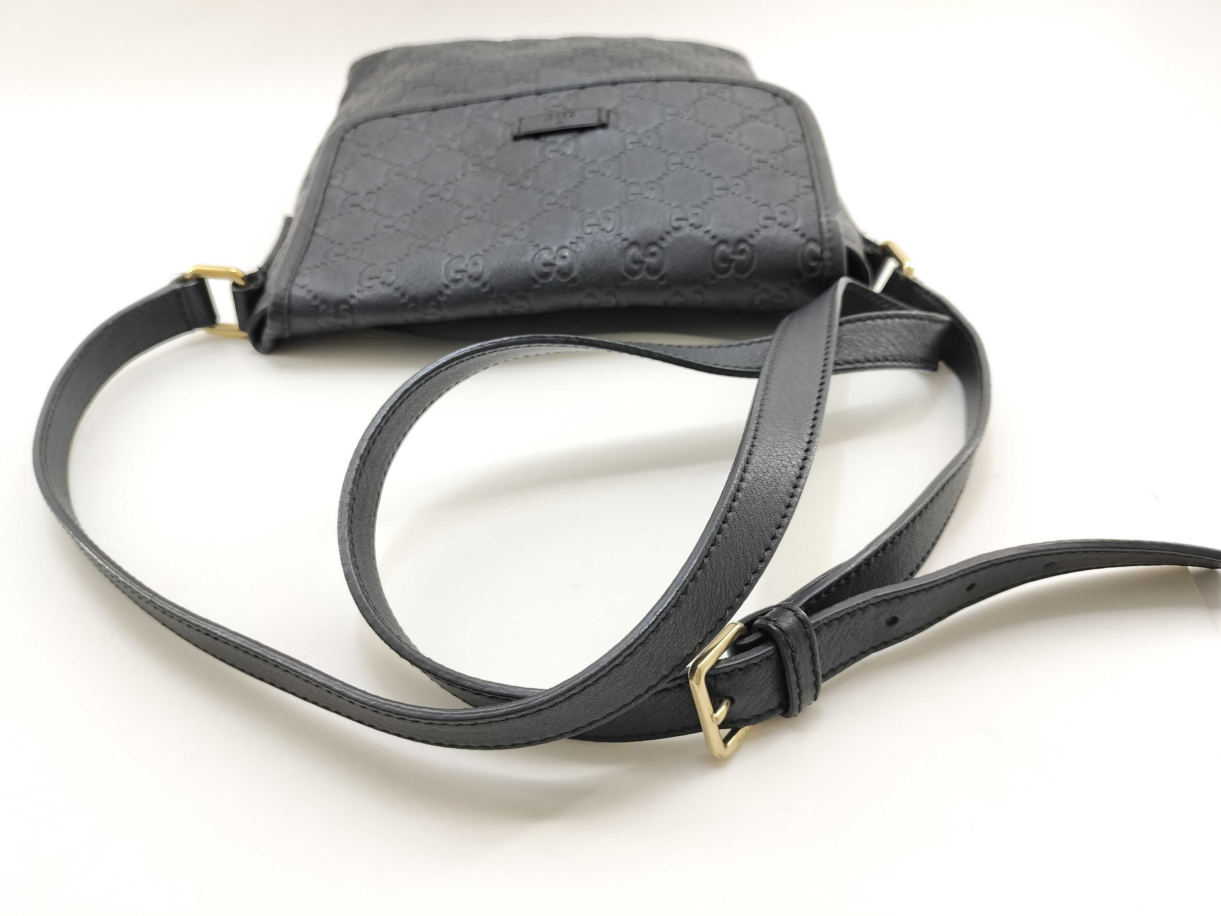 GG Canvas Guccissima Shoulder Bag — view 8