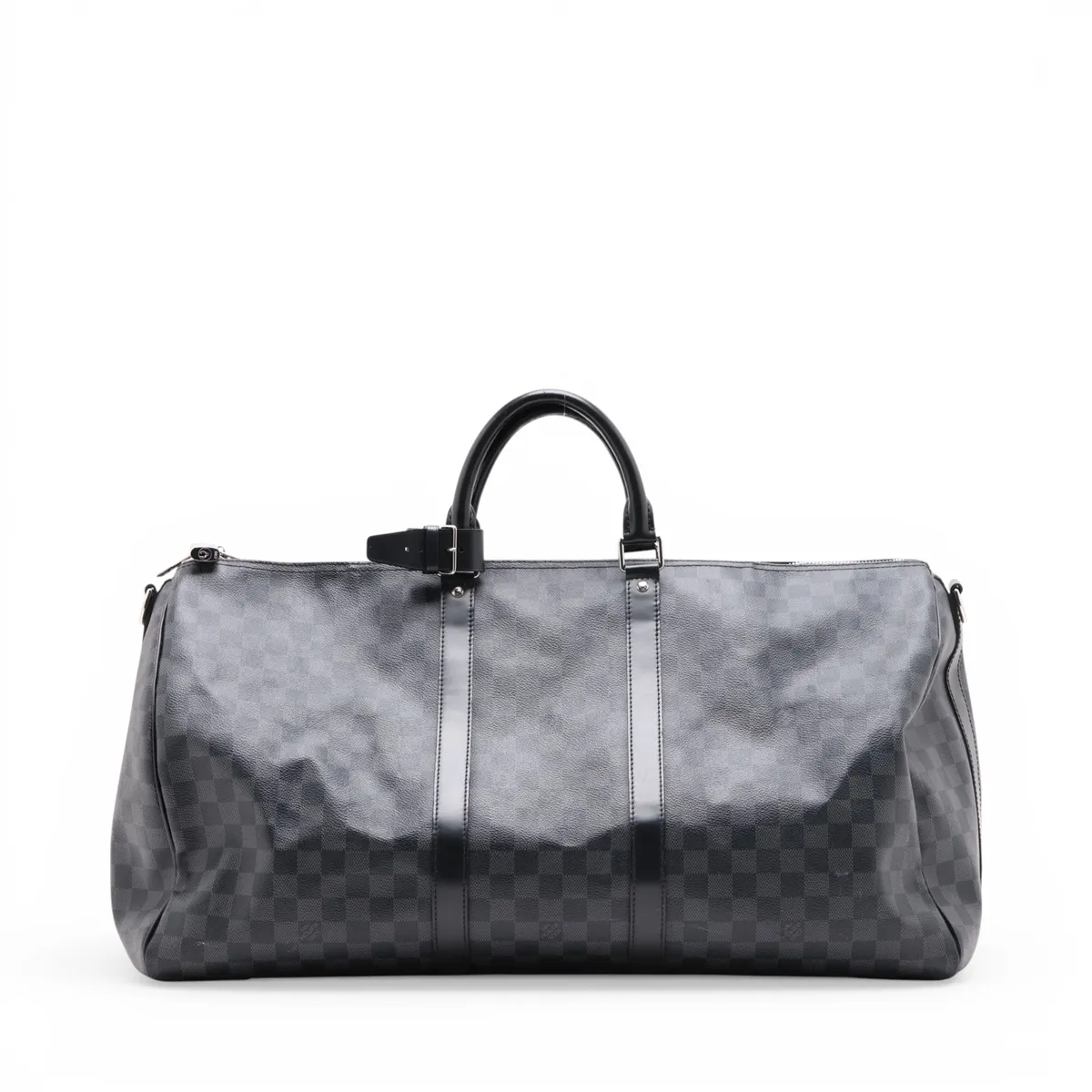 Damier Graphite Keepall Bandoulière 55 N41413 Black (RFID detected) — view 2