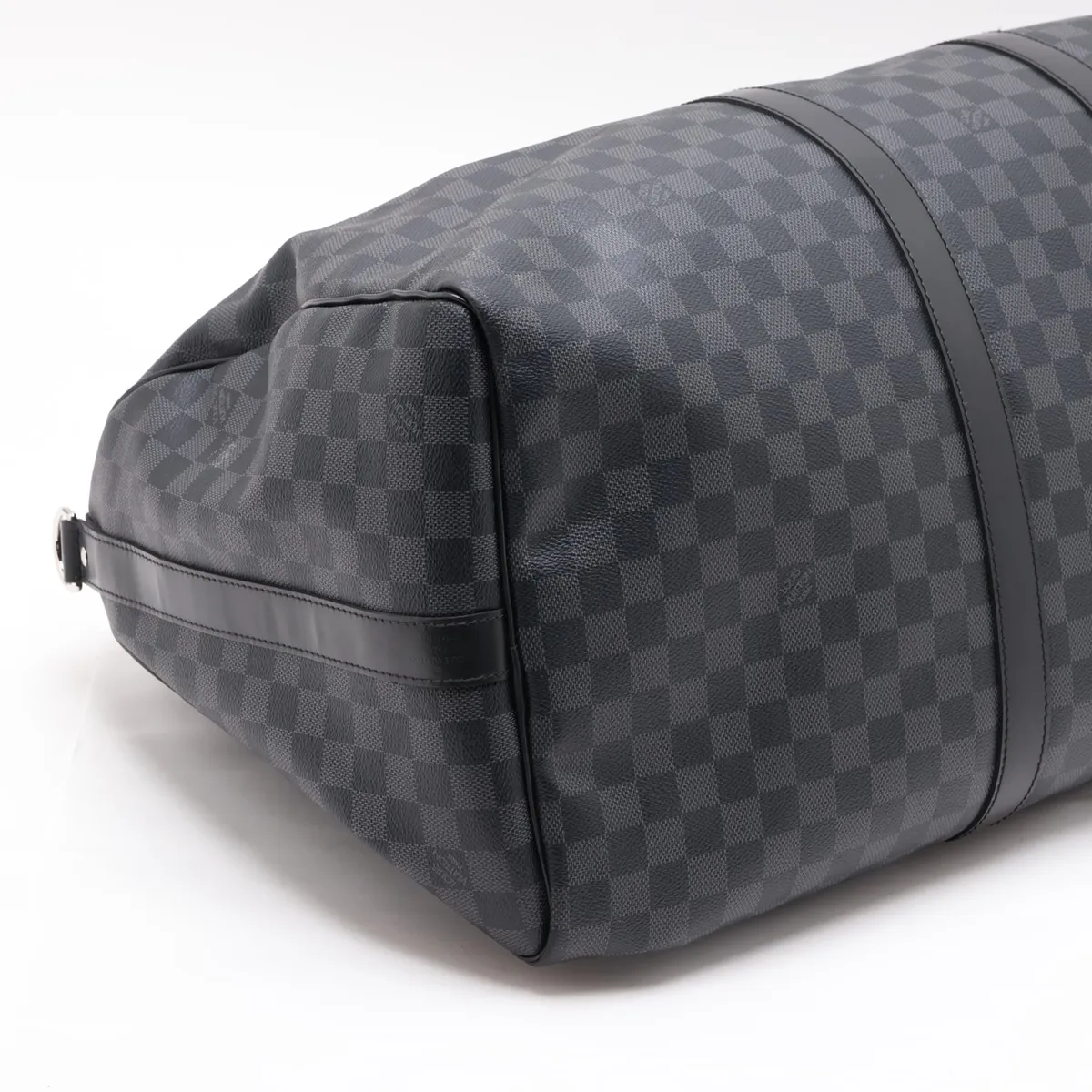 Damier Graphite Keepall Bandoulière 55 N41413 Black (RFID detected) — view 4