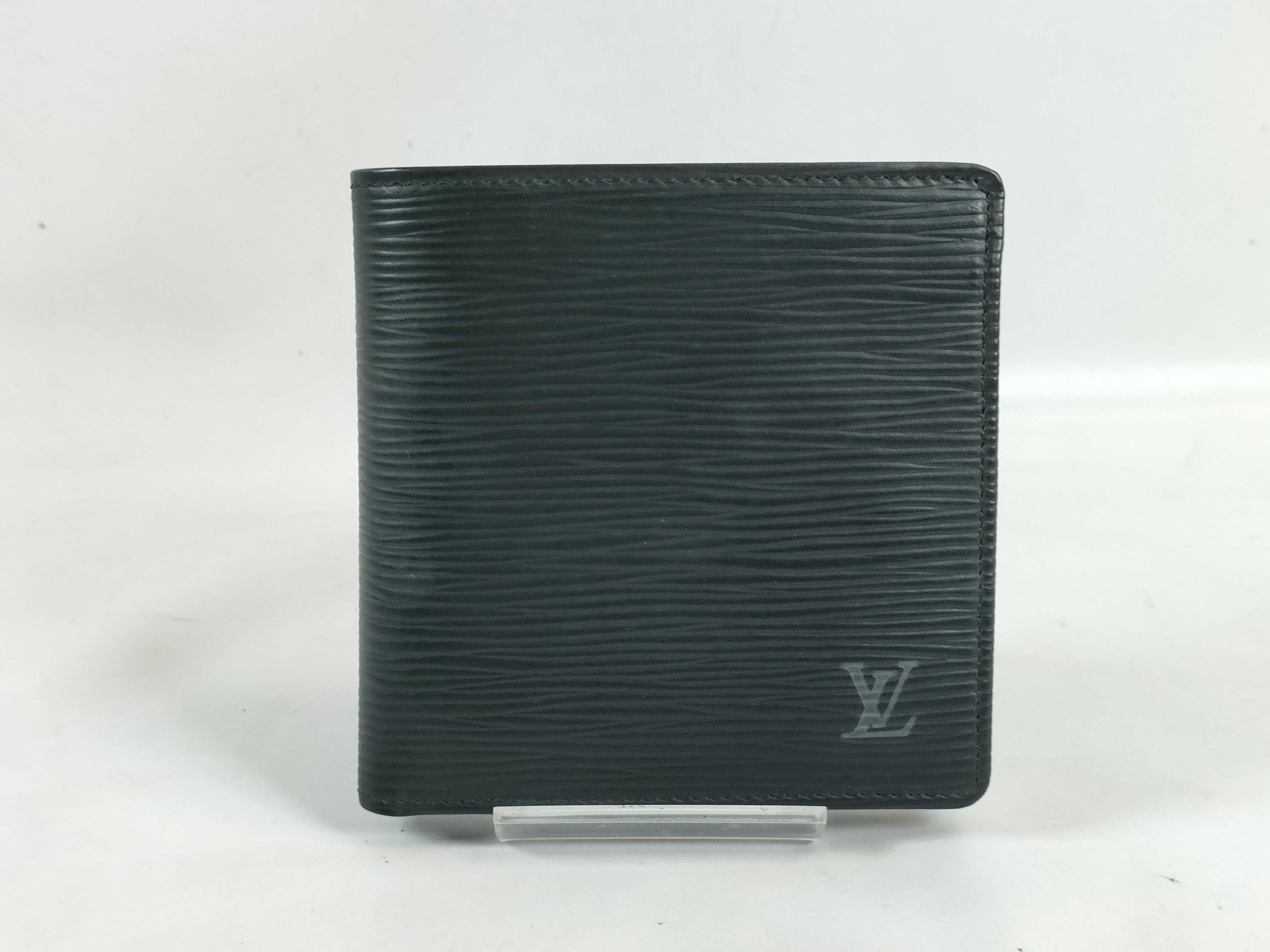 Epi Folding Wallet, Black
