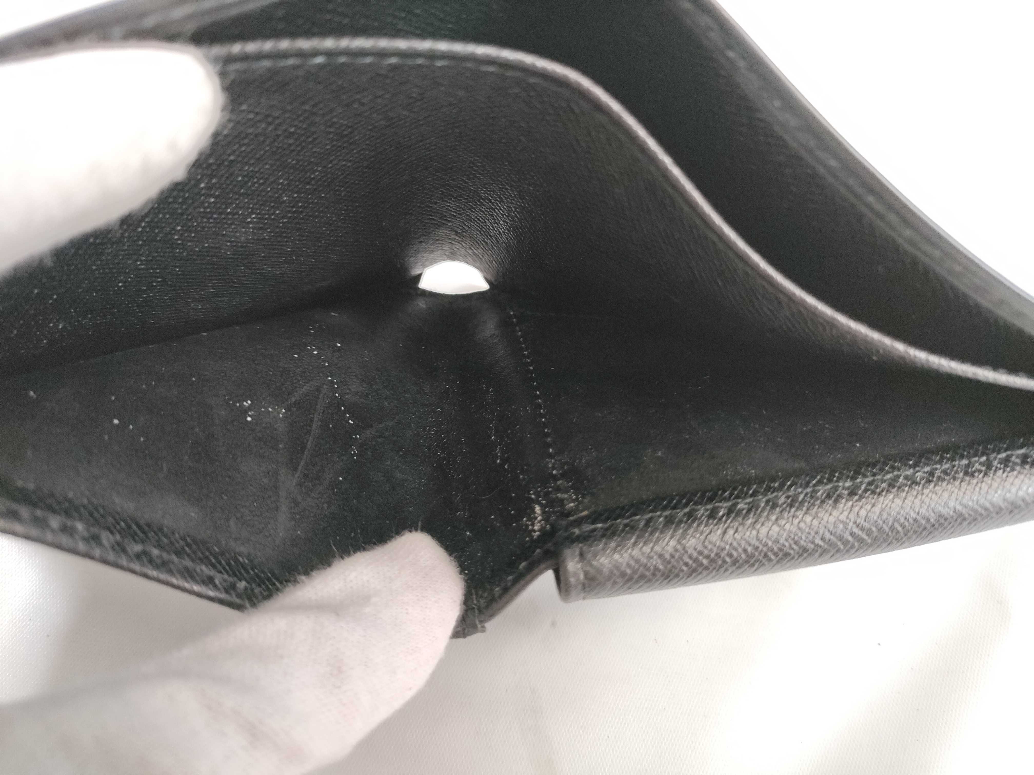 Epi Folding Wallet, Black — view 11