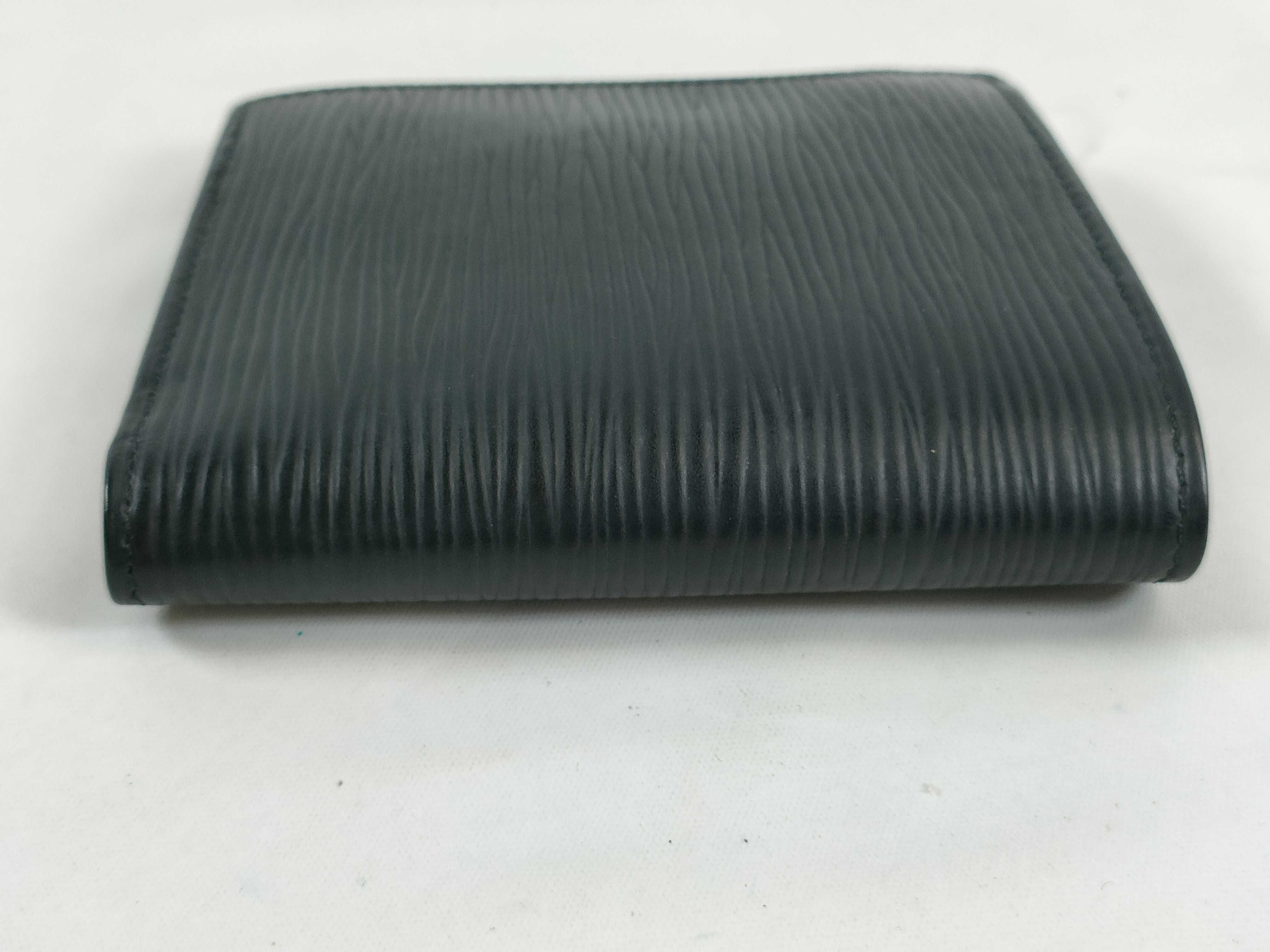 Epi Folding Wallet, Black — view 4