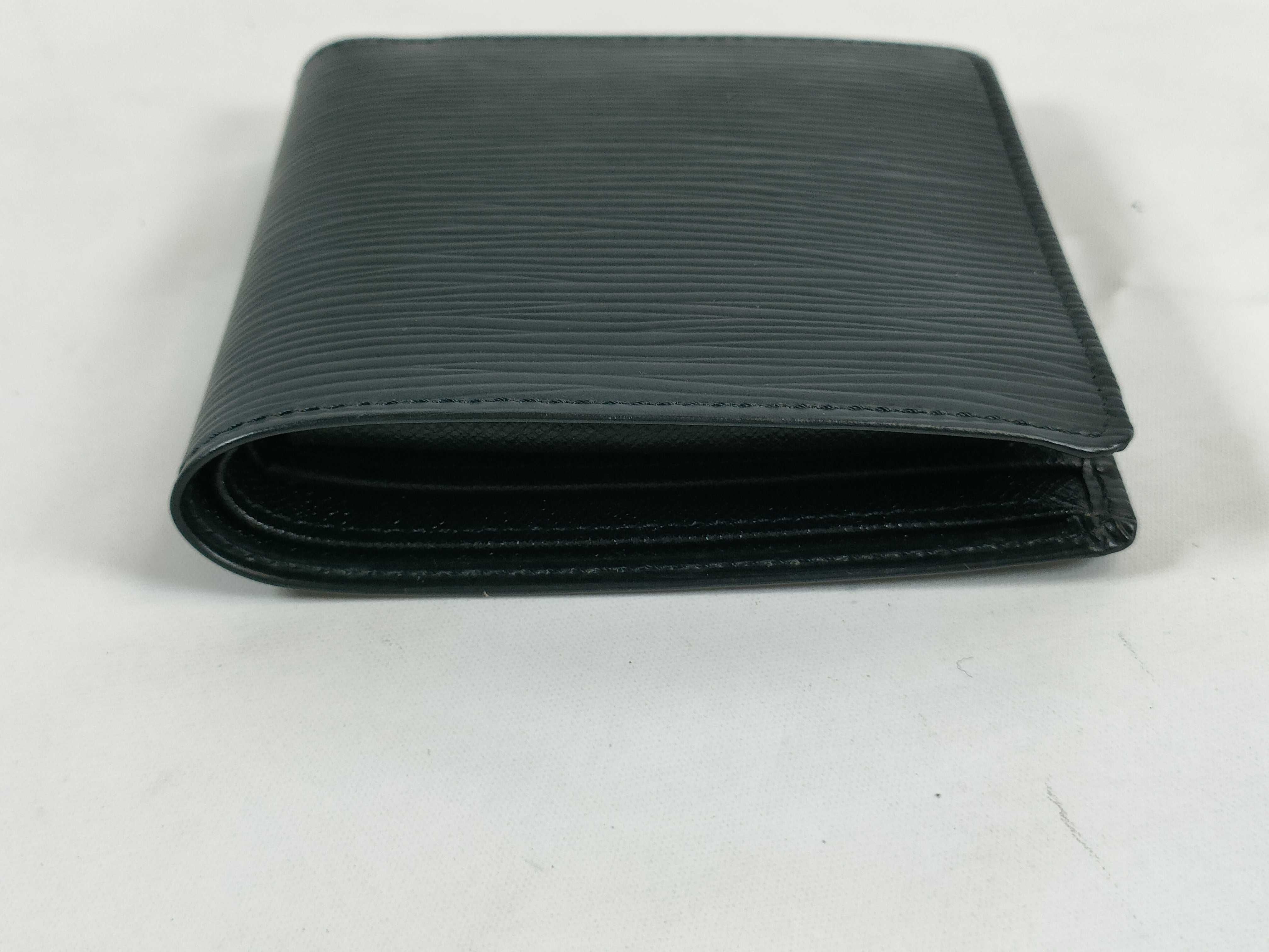 Epi Folding Wallet, Black — view 5
