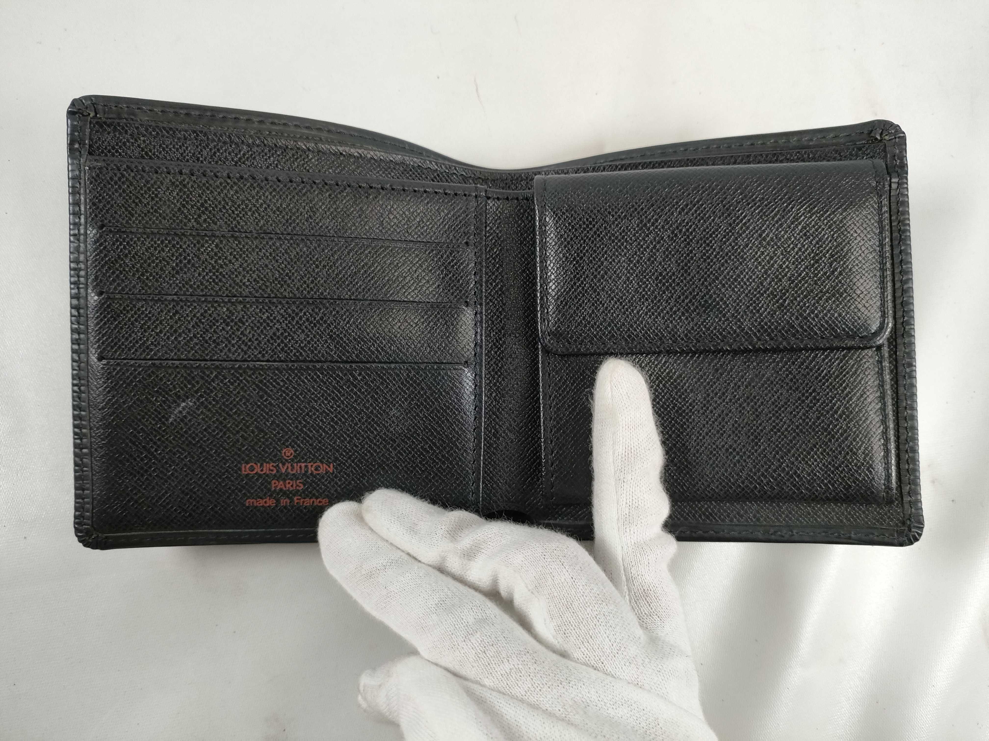 Epi Folding Wallet, Black — view 8
