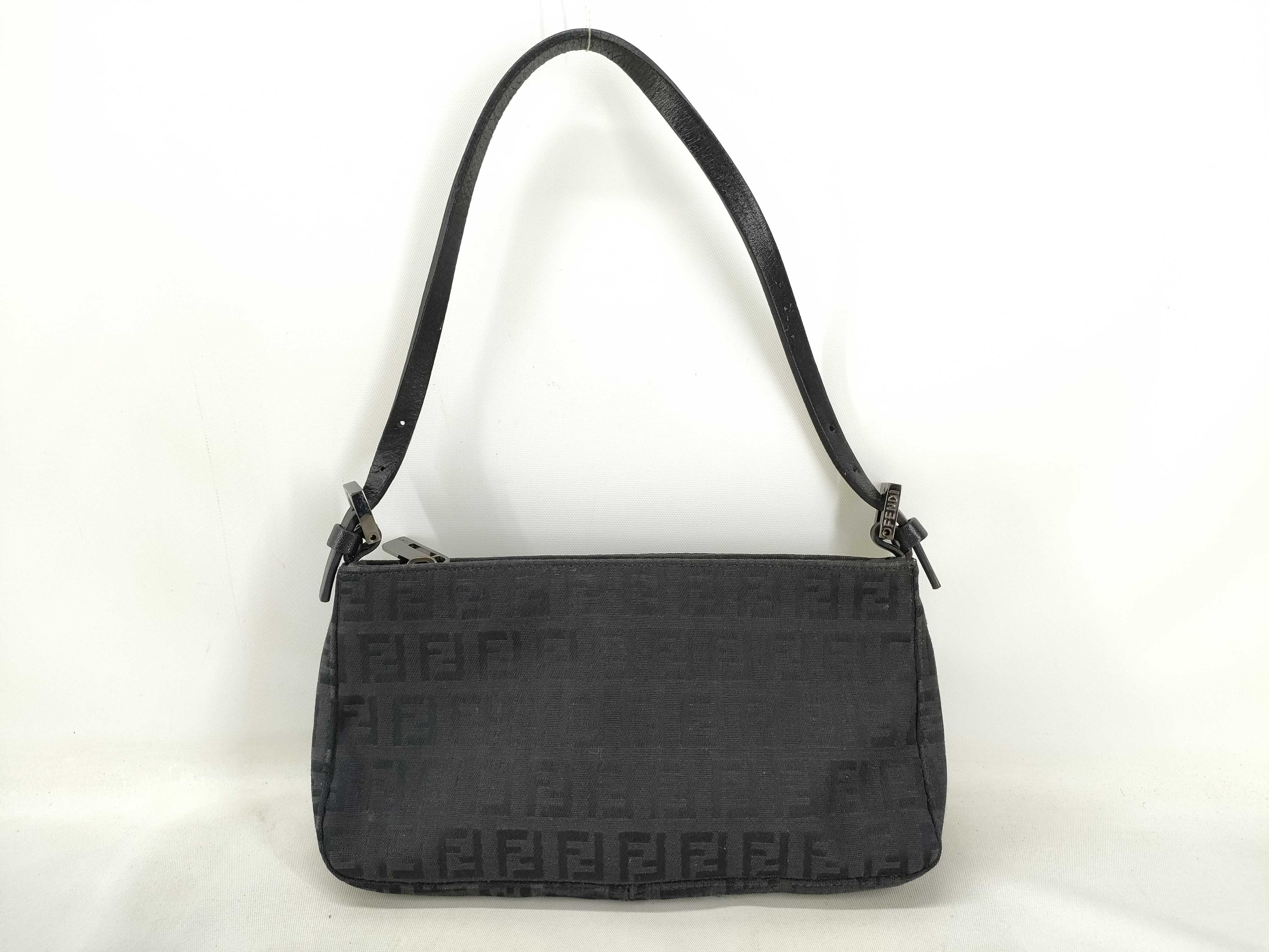 Zucca pattern Fendi Zucchino accessory pouch handbag