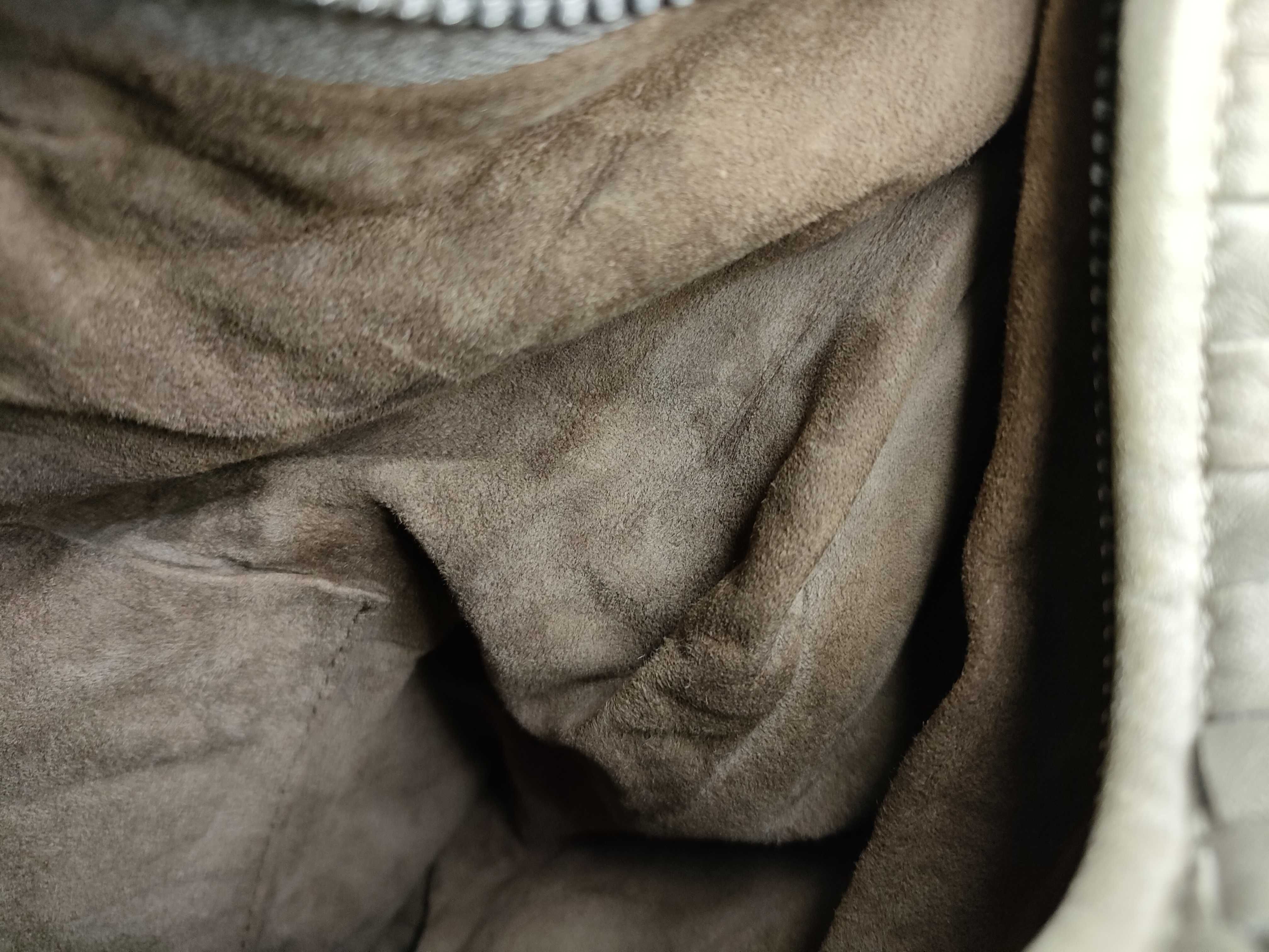 Intrecciato SG - Hobo Leather Shoulder bag Grey — view 9