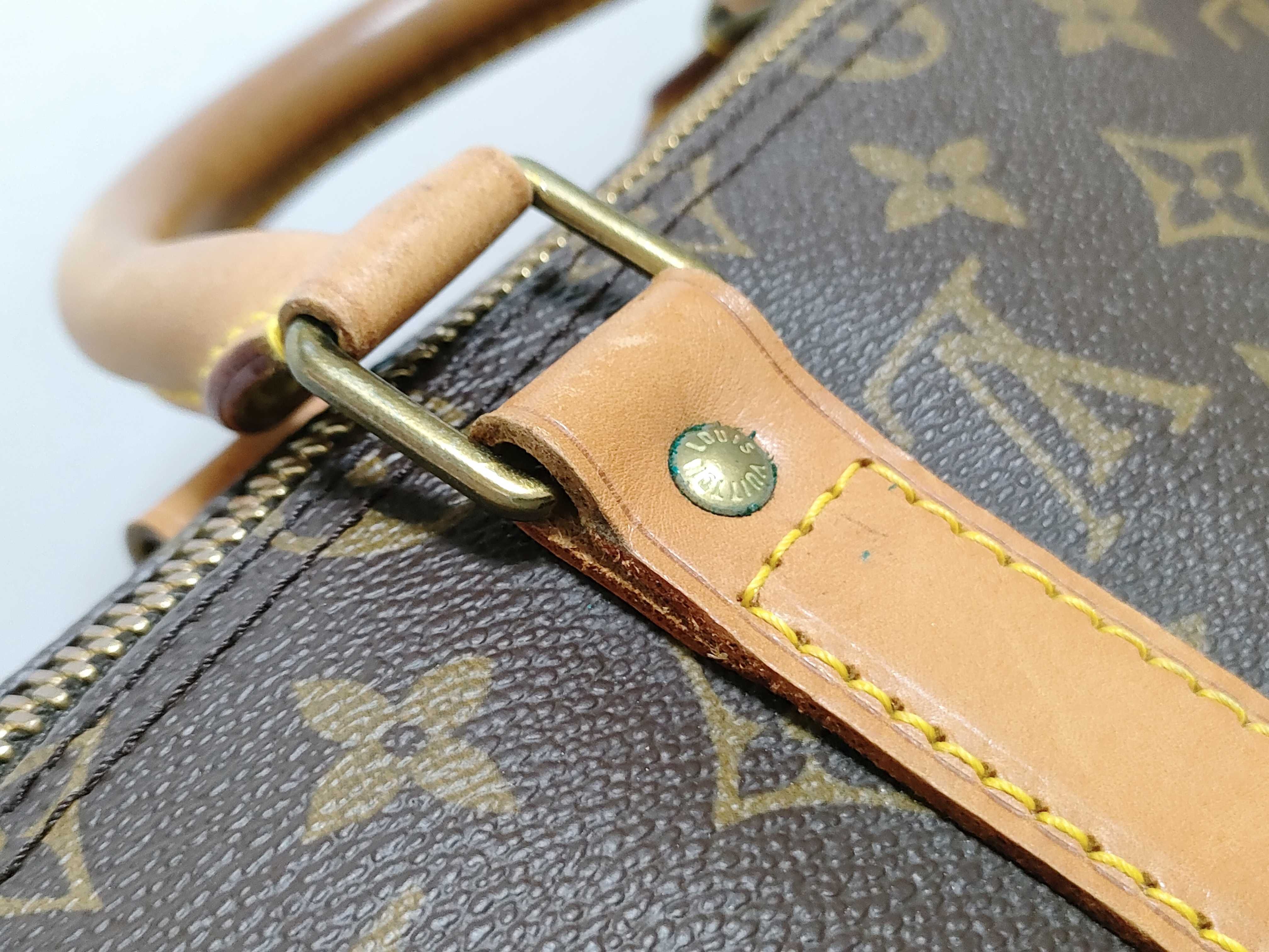 Monogram LOUIS_VUITTON M41416 Keepall Bandouliere 50 VI883 Strap, Name Tag, Poigner Boston Bag — view 5