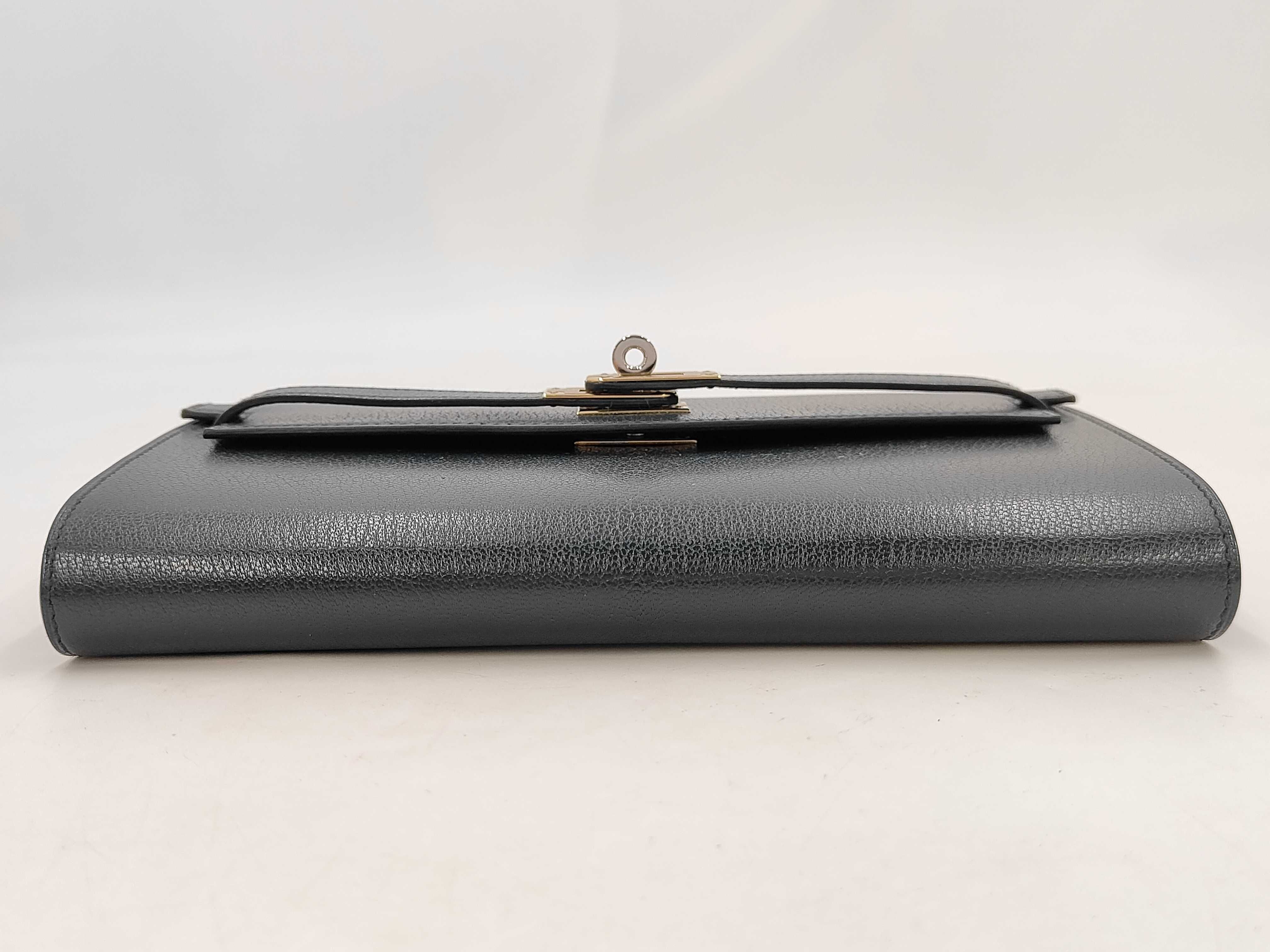 Kelly To Go Chevre Vert Electrum Hardware G Stamp Shoulder Bag — view 3