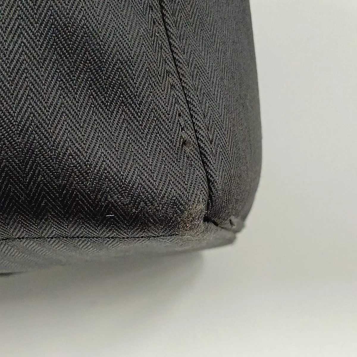 Acapulco PM Nylon x Leather Black Silver Hardware — view 13