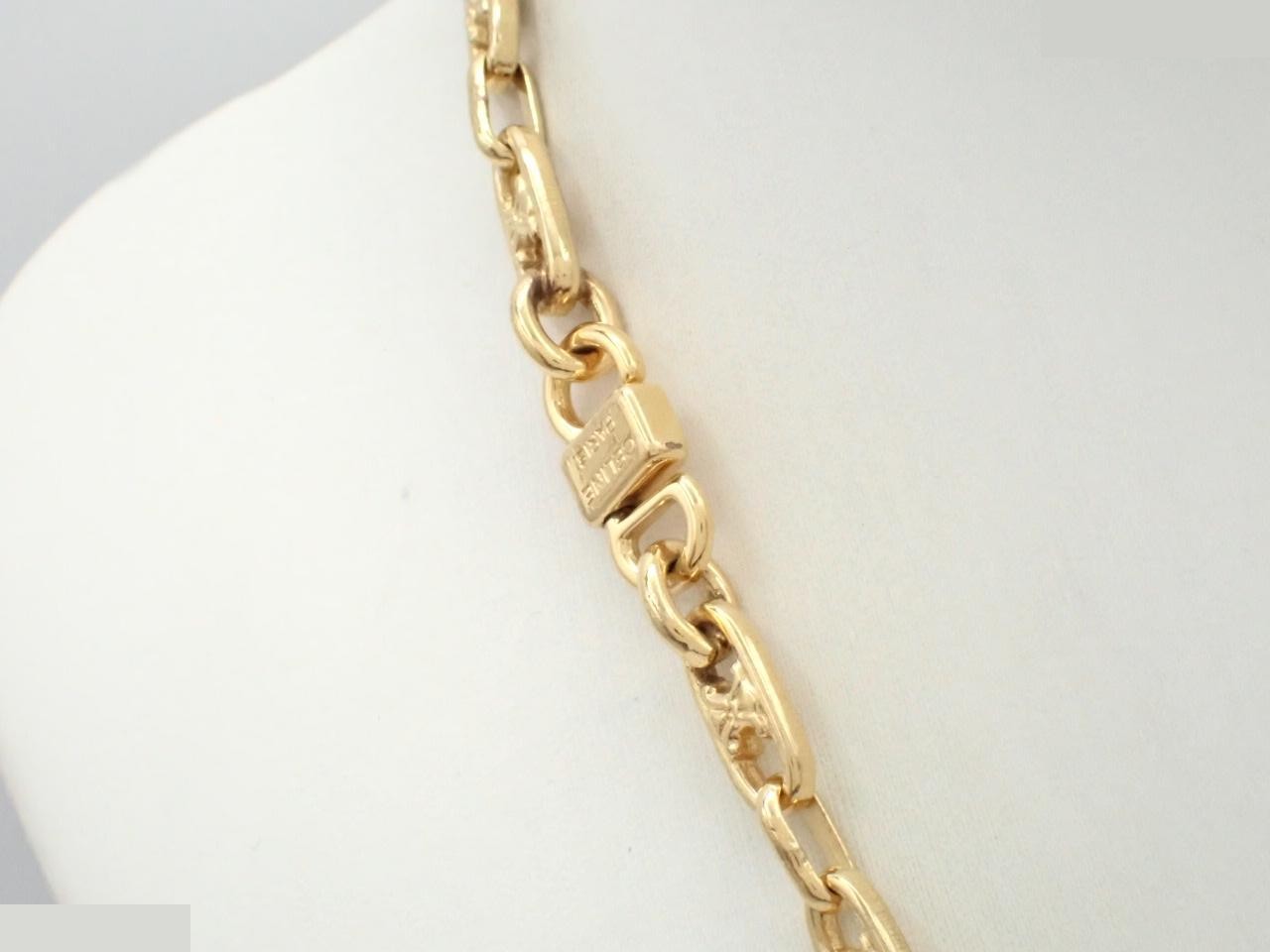 Triomphe Chain Gold Necklace, Chain approx. 61cm — view 2