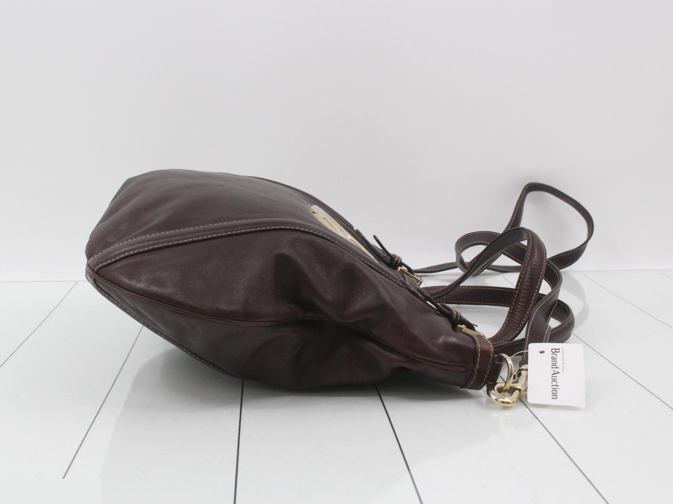 GG Interlocking Sherry Leather 2-Way Shoulder Tote — view 3