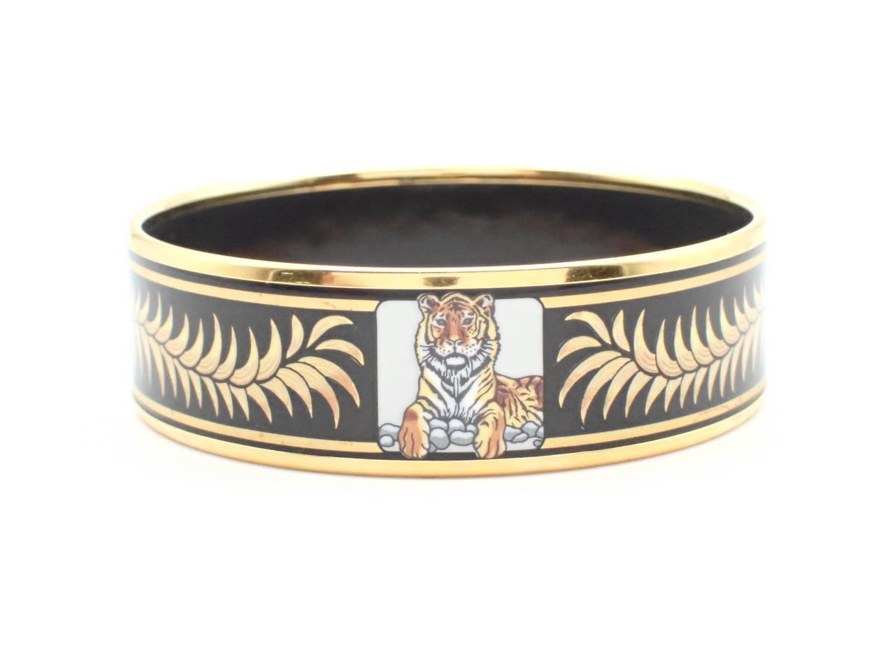 Enamel bangle large arm circumference approx. 19.5cm — view 2