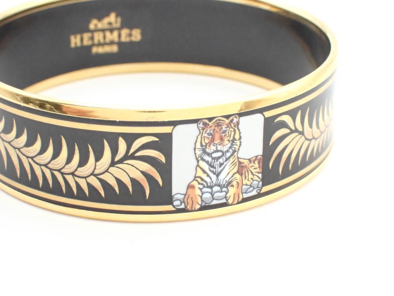 Enamel bangle large arm circumference approx. 19.5cm — view 3