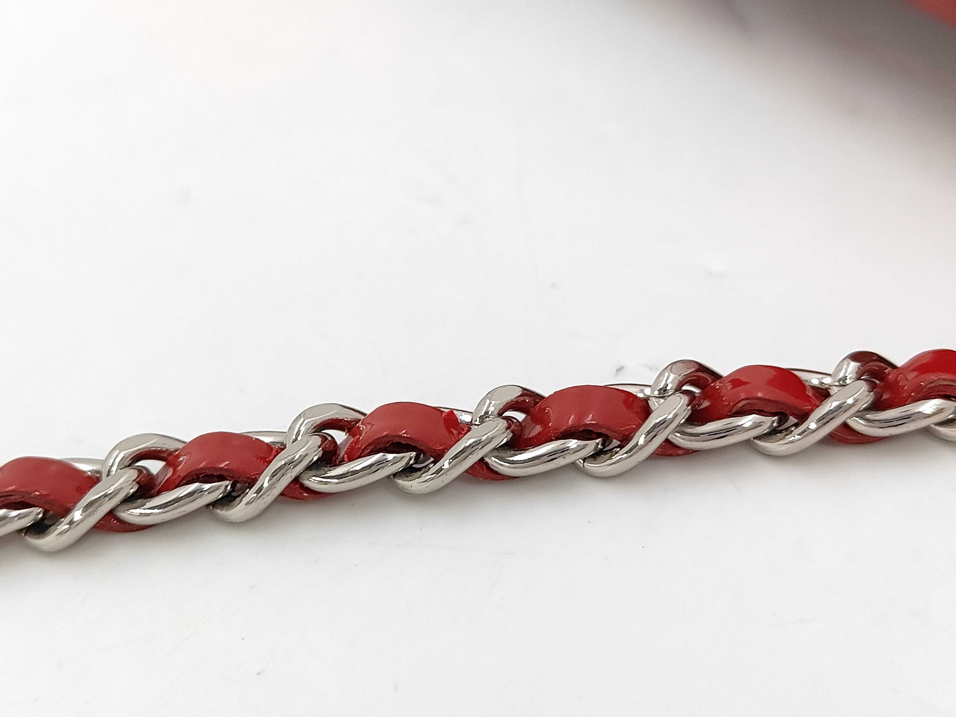 Red Chain Shoulder Bag — view 4