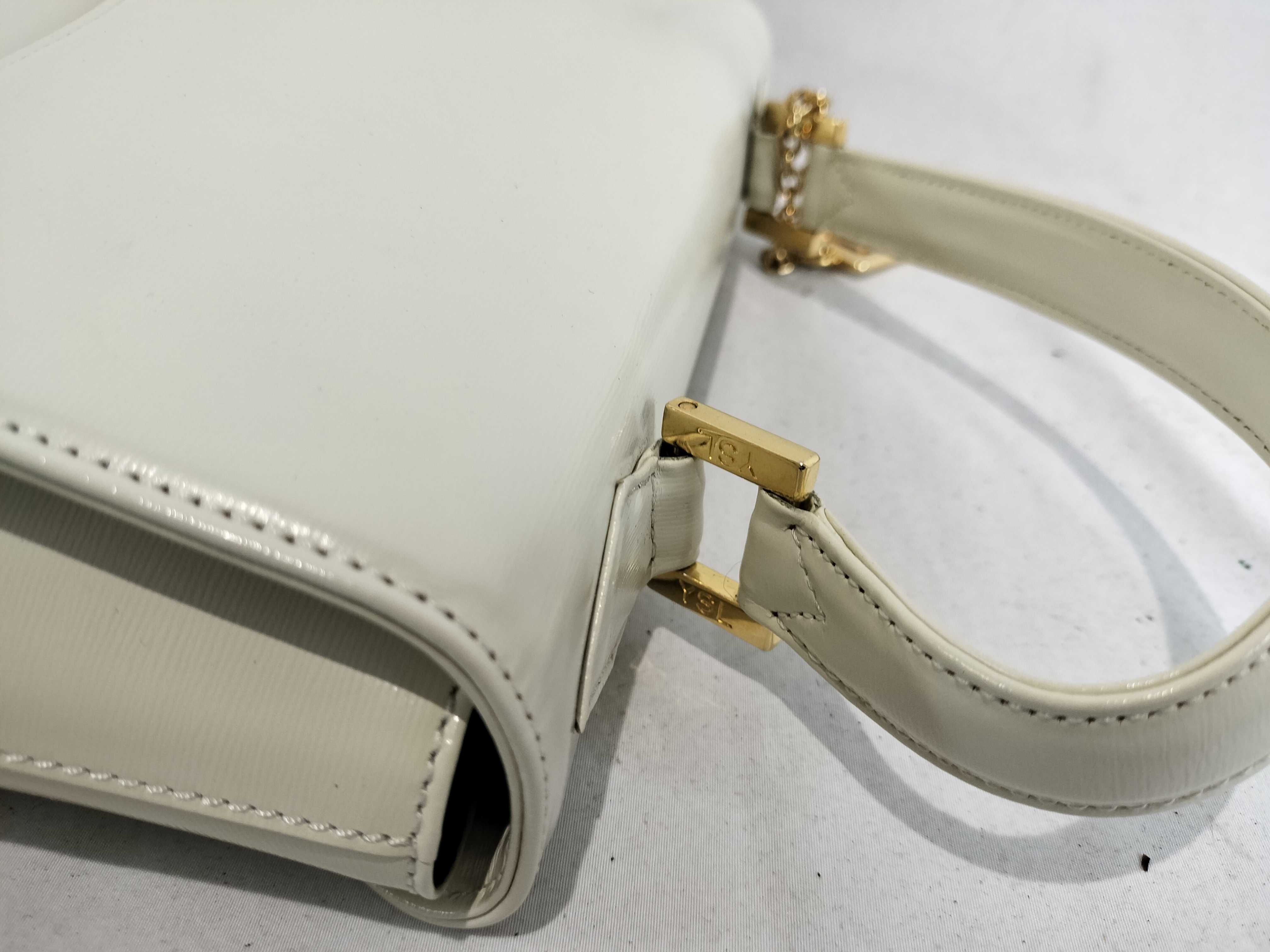 Leather Handbag (White) — view 5