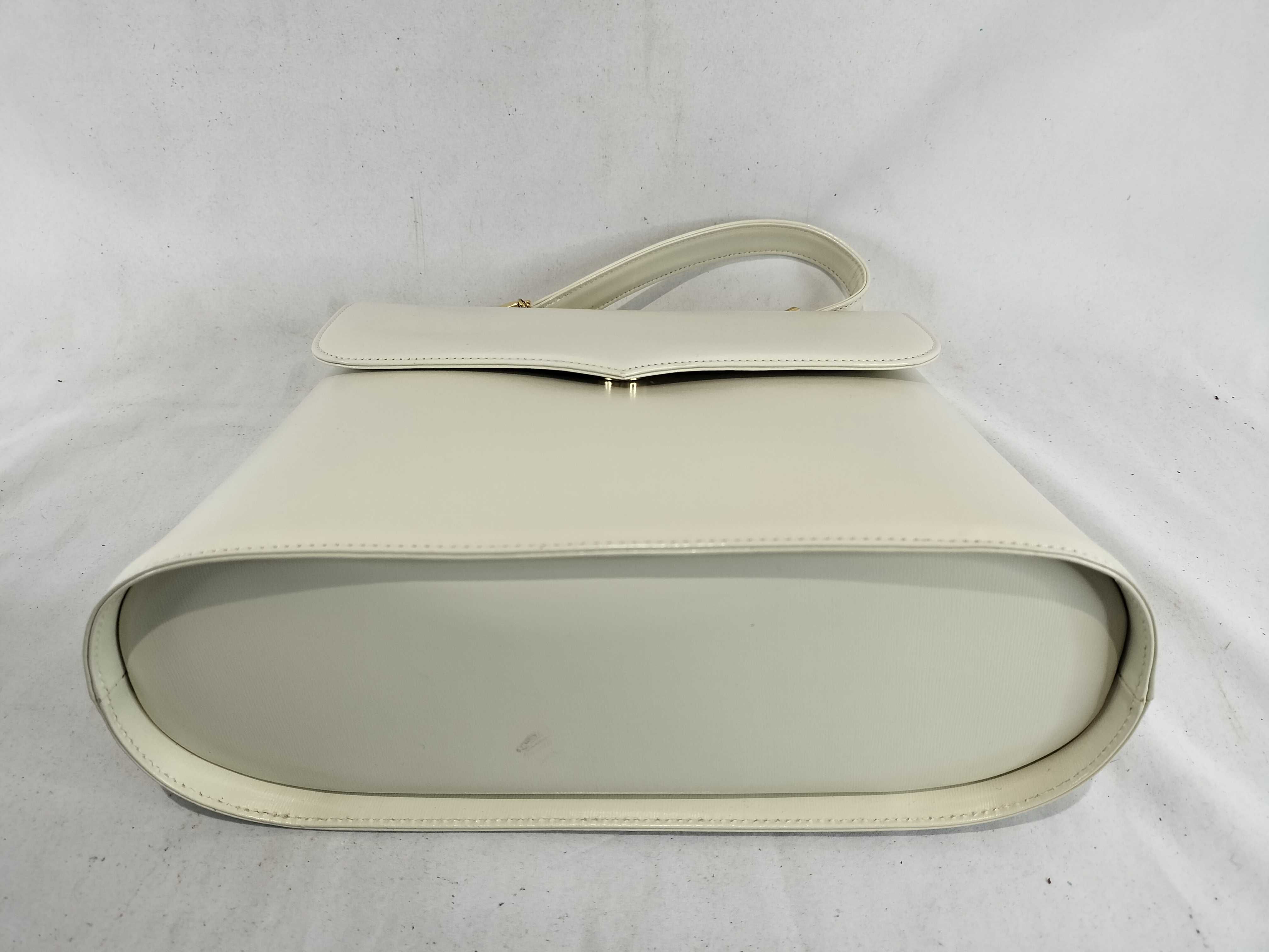 Leather Handbag (White) — view 7
