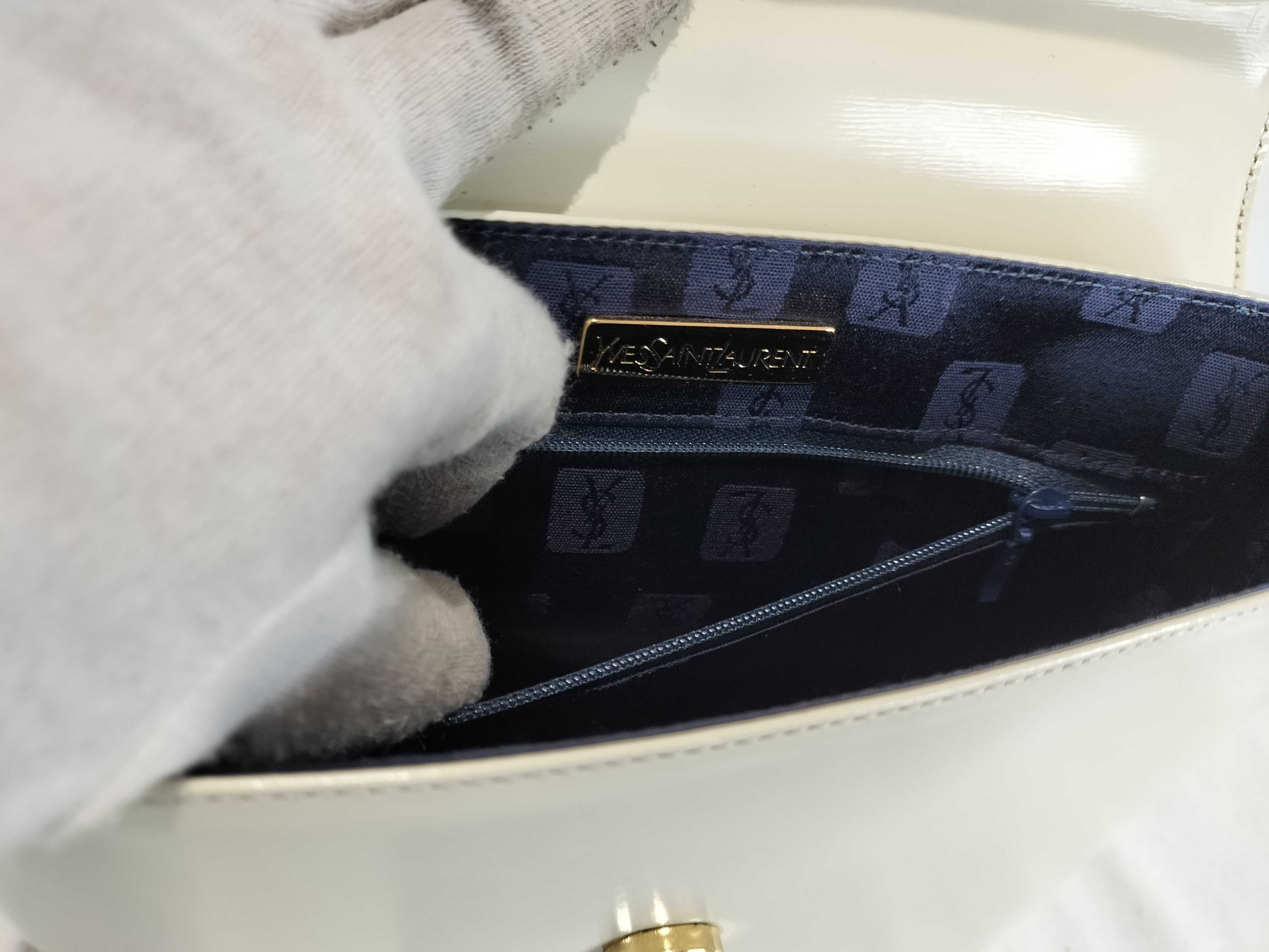 Leather Handbag (White) — view 10
