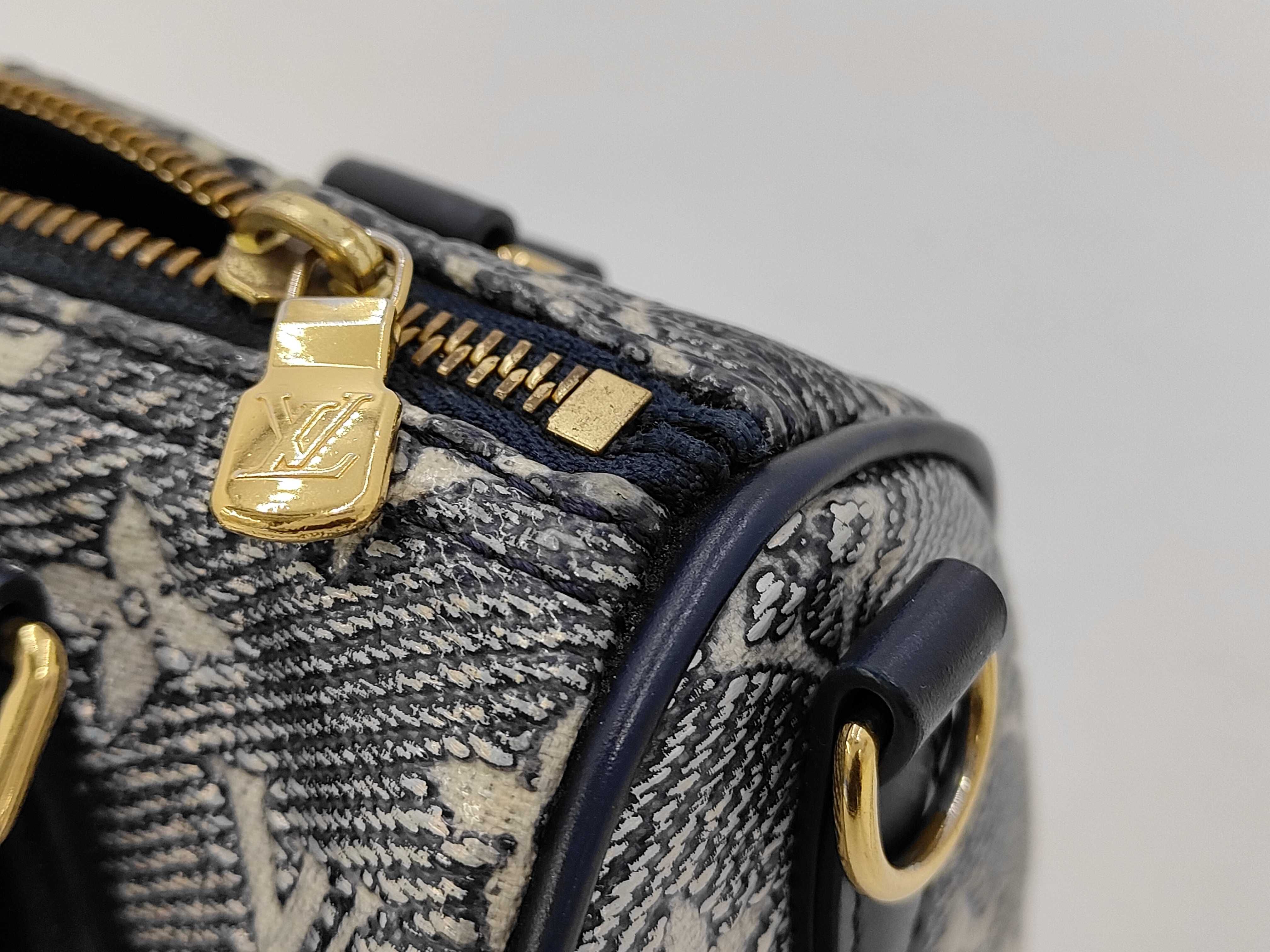 M23069 Louis Vuitton Speedy Bandoulière 20 RFID Monogram Laminated Jacquard Handbag — view 10