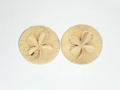 Earrings - Round/Clover