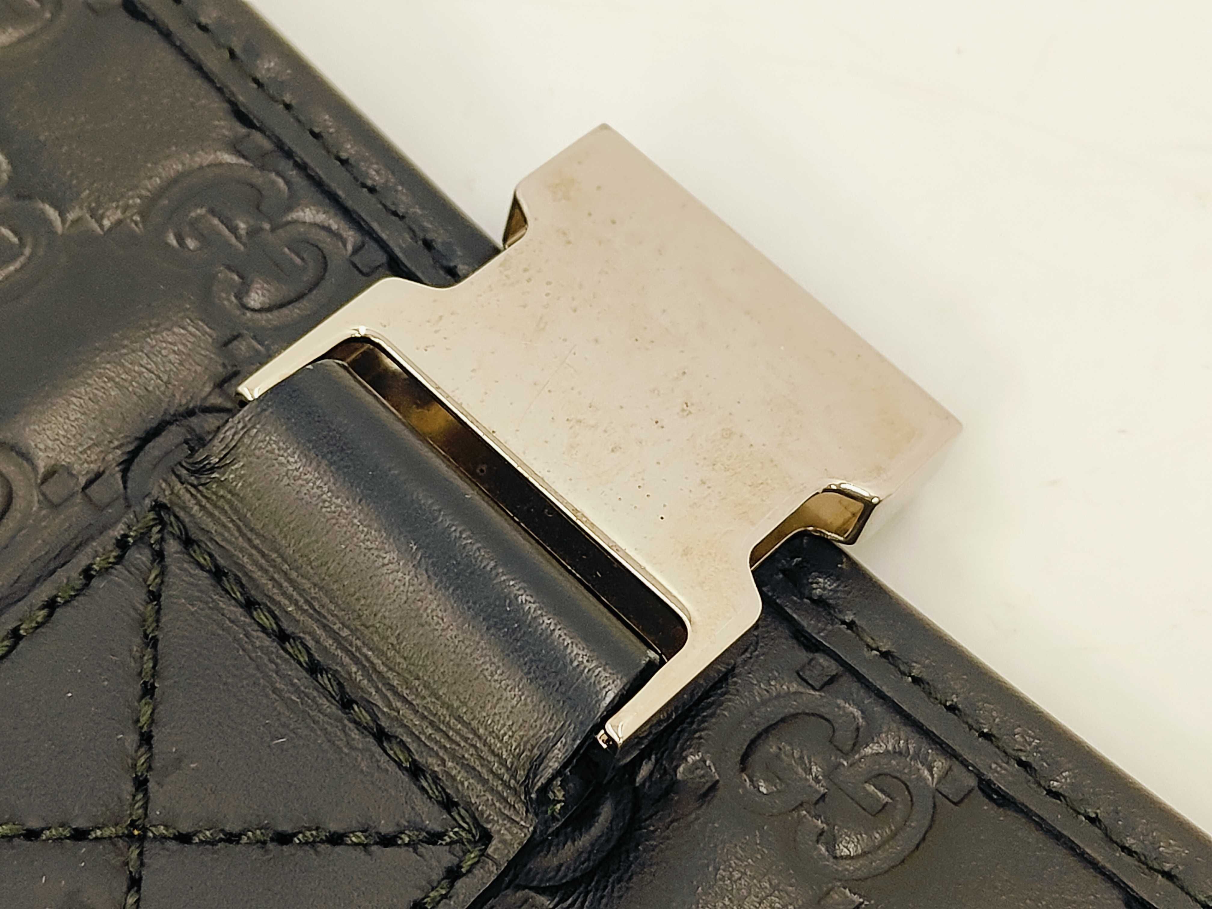 246067 Shima Leather Sherry Black Messenger Shoulder Bag — view 10