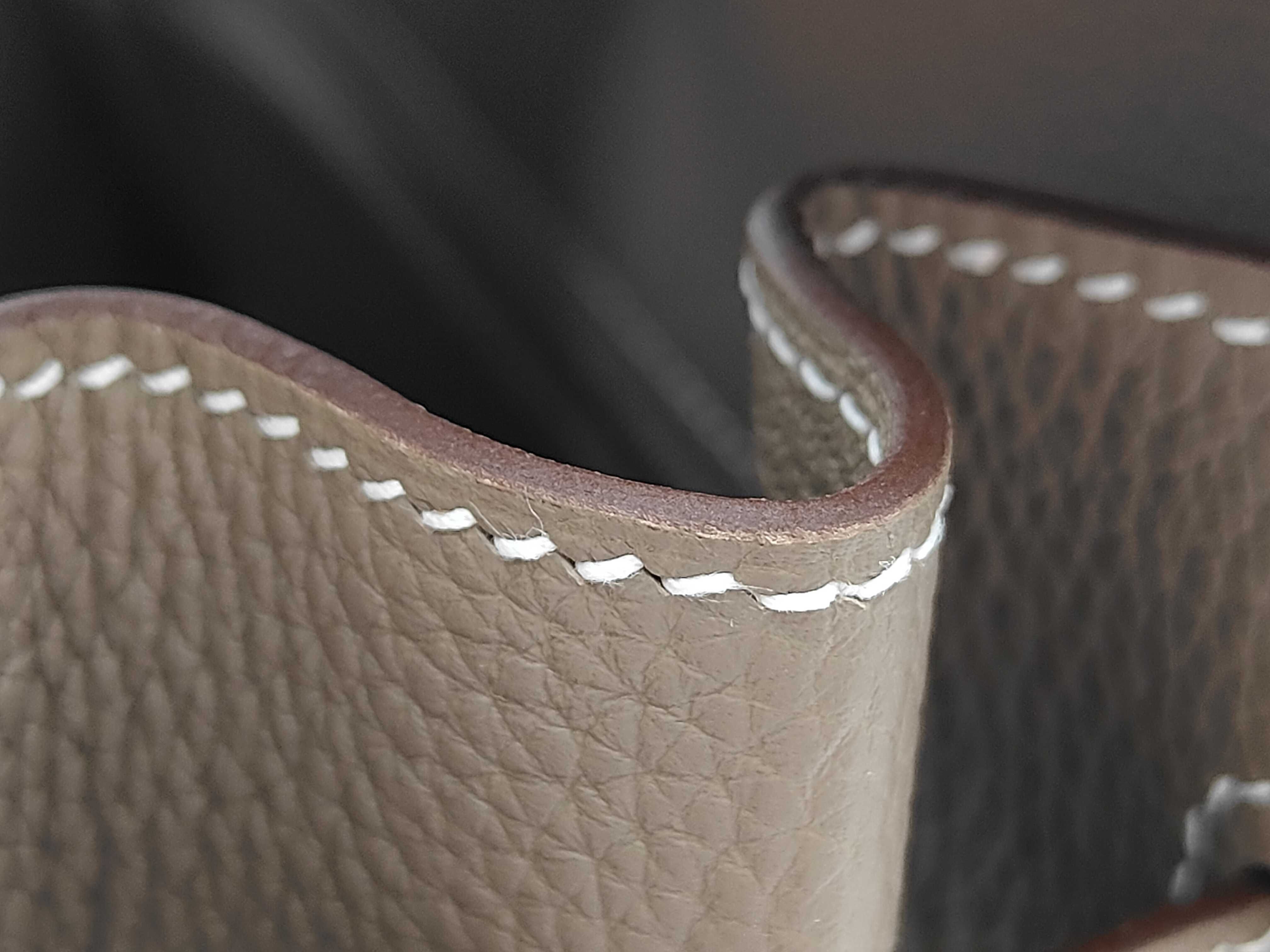 Birkin 30 Togo Etoupe SS K stamp handbag — view 9