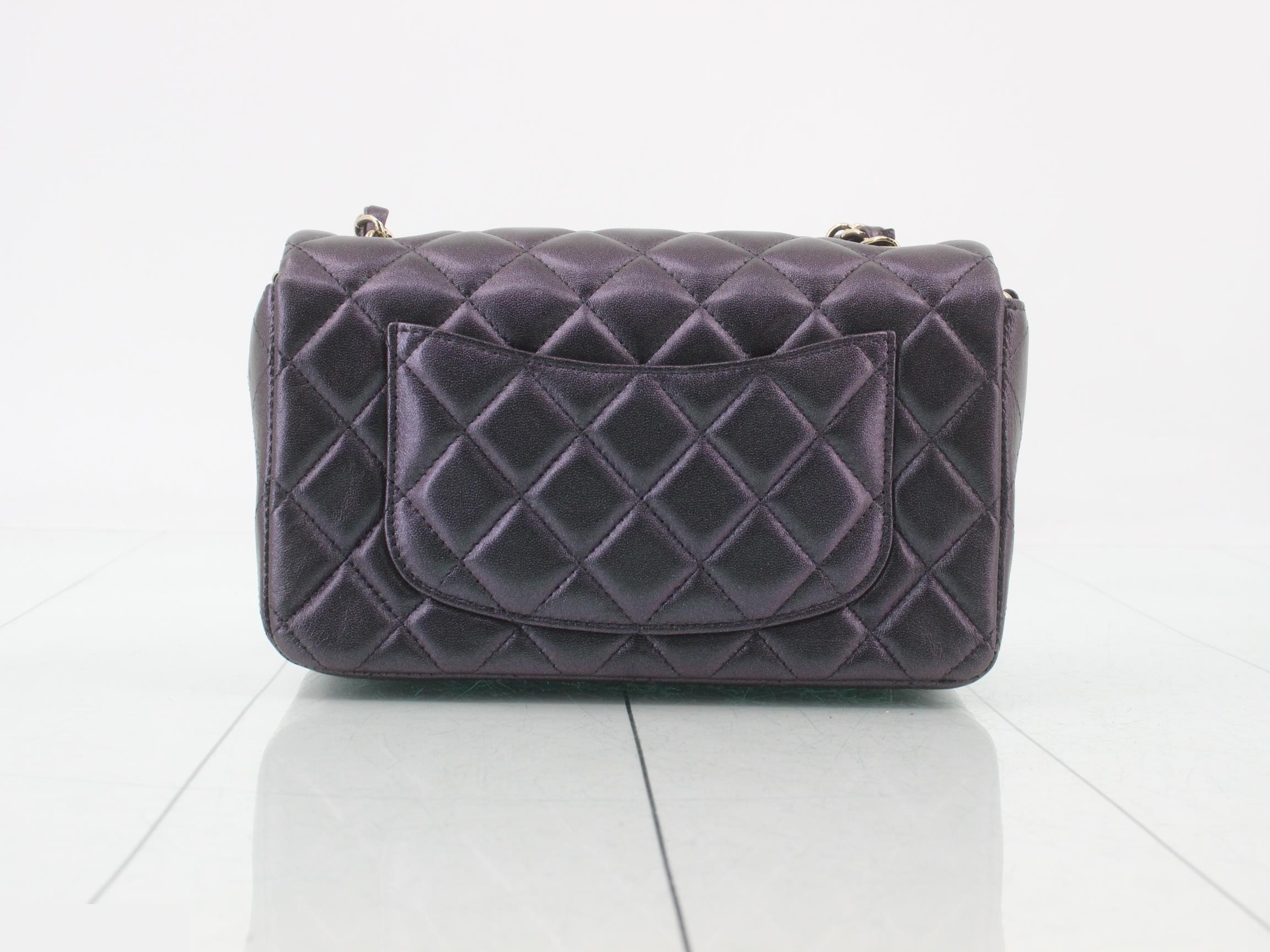 Aurora Metallic Mini Matelassé Shoulder Bag (Limited Edition) — view 2