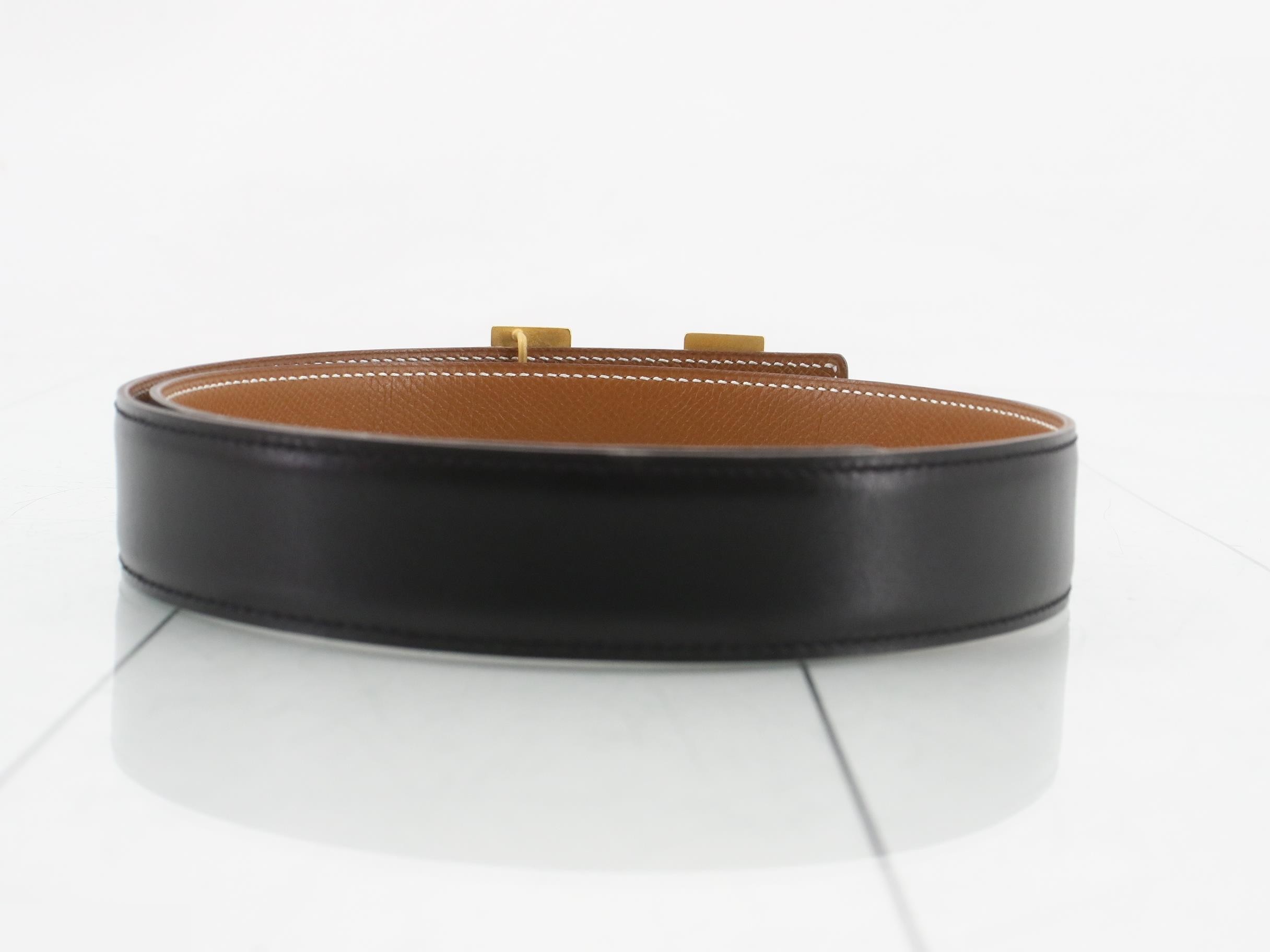 Constance belt with gold buckle — view 2