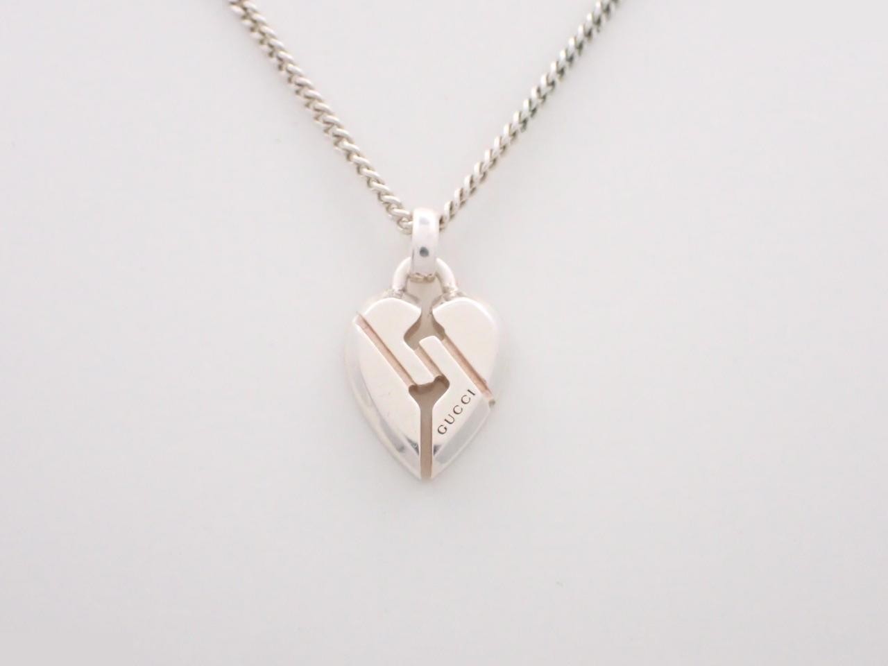 Cutout Necklace, 925 Sterling Silver, 11.2g, Chain approx. 45cm