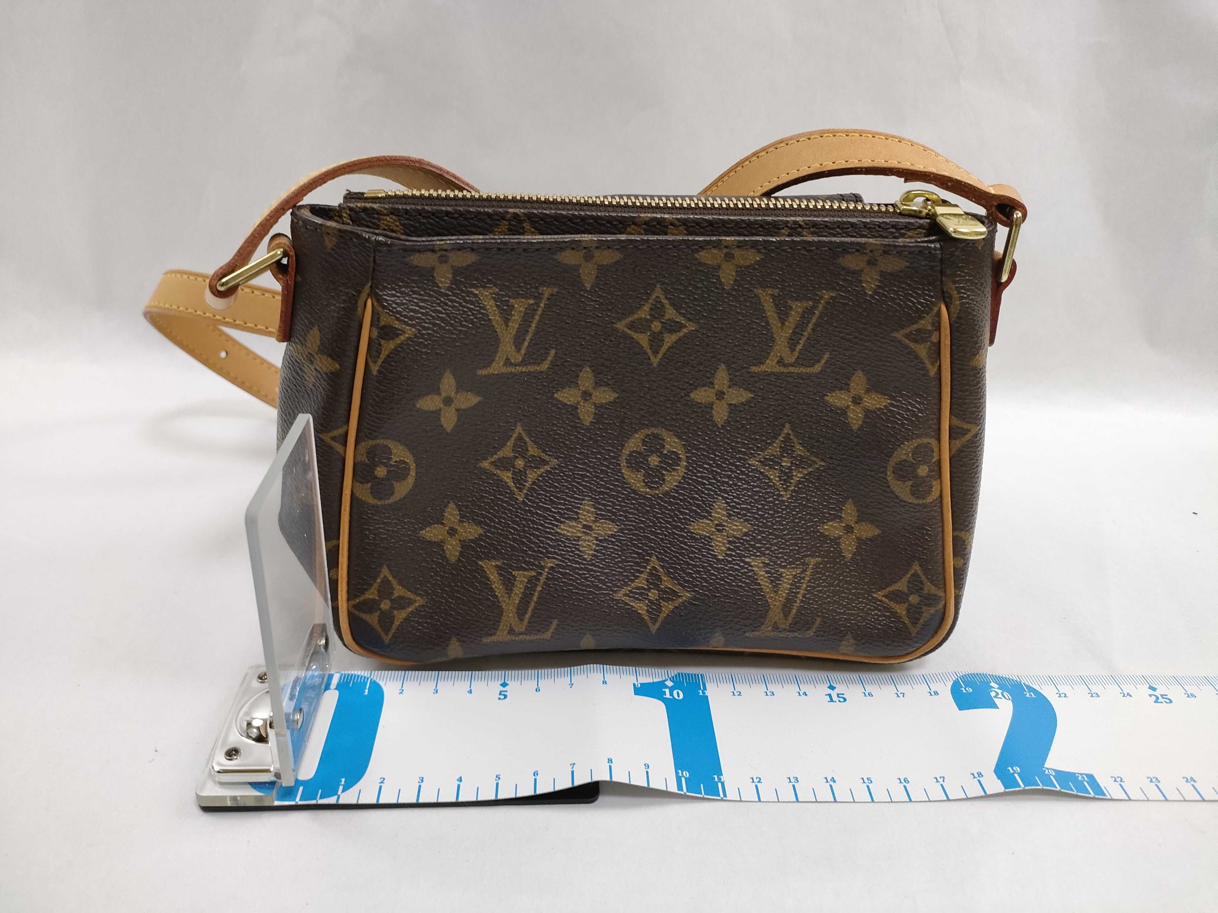 Monogram Louis Vuitton Vivacite PM Shoulder Bag Monogram Shoulder Bag — view 2