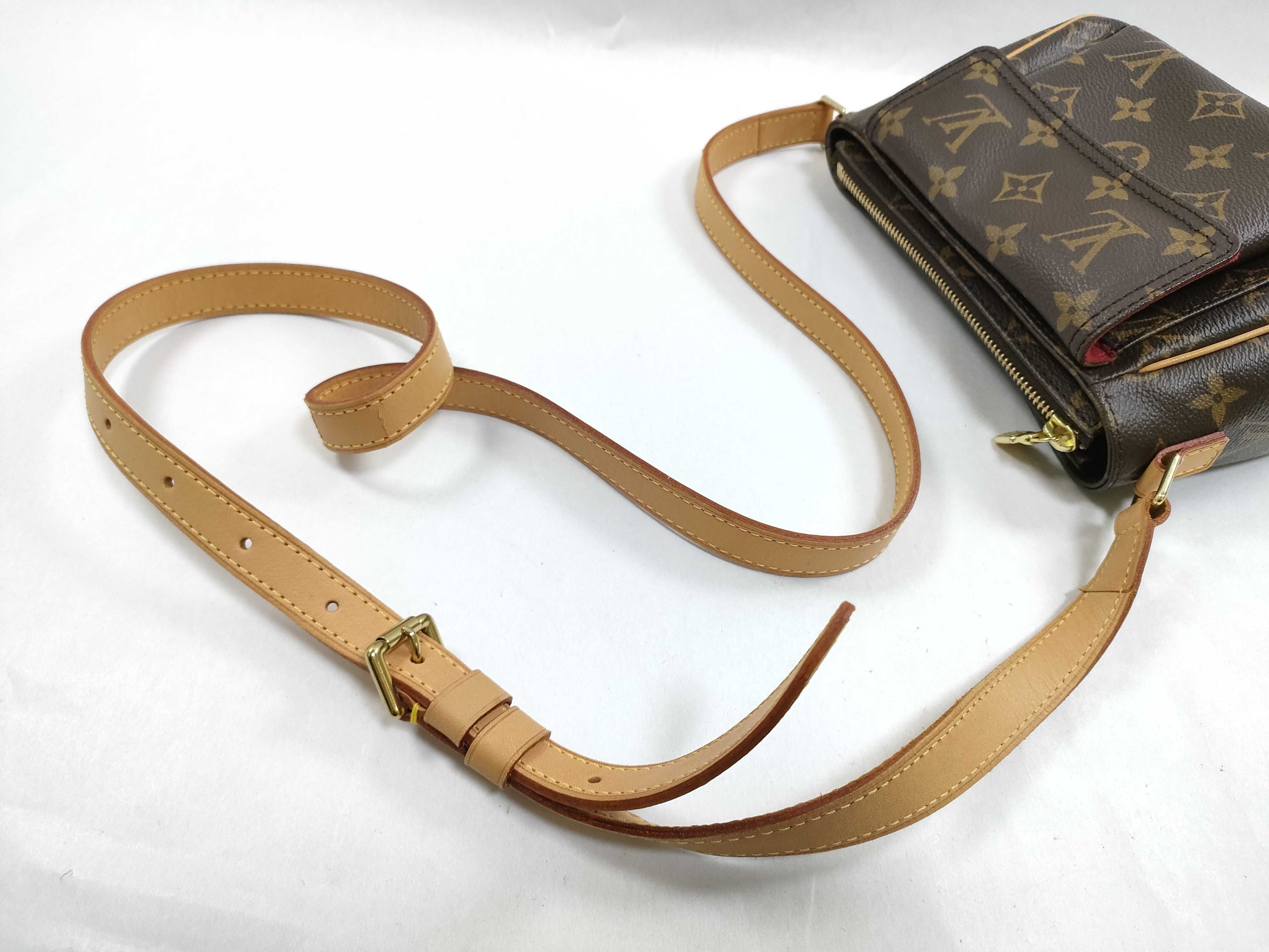 Monogram Louis Vuitton Vivacite PM Shoulder Bag Monogram Shoulder Bag — view 3