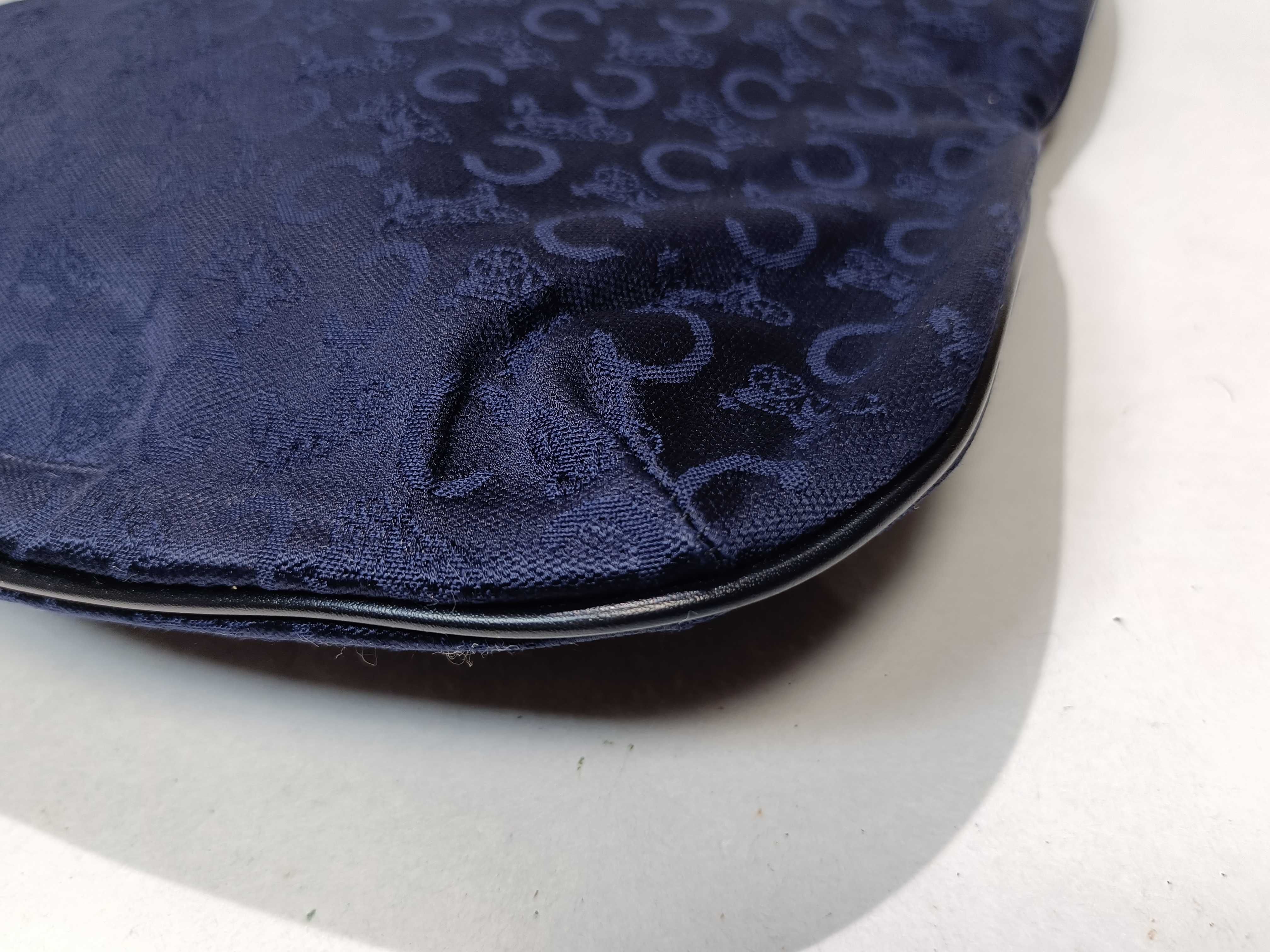 x Noevir Collaboration Handbag, C Macadam Pattern Clutch Tote Bag — view 7