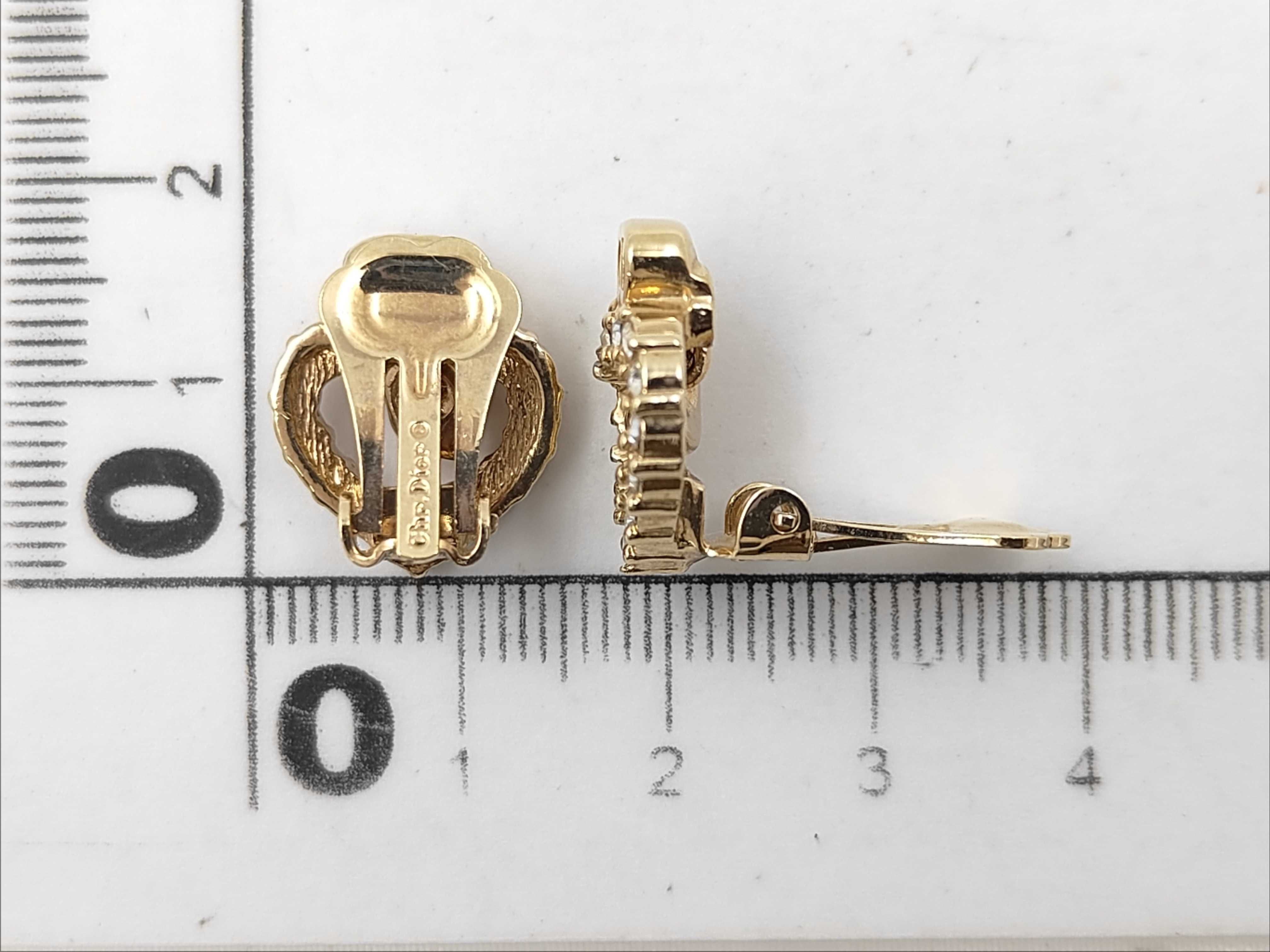 rhinestone earrings — view 6