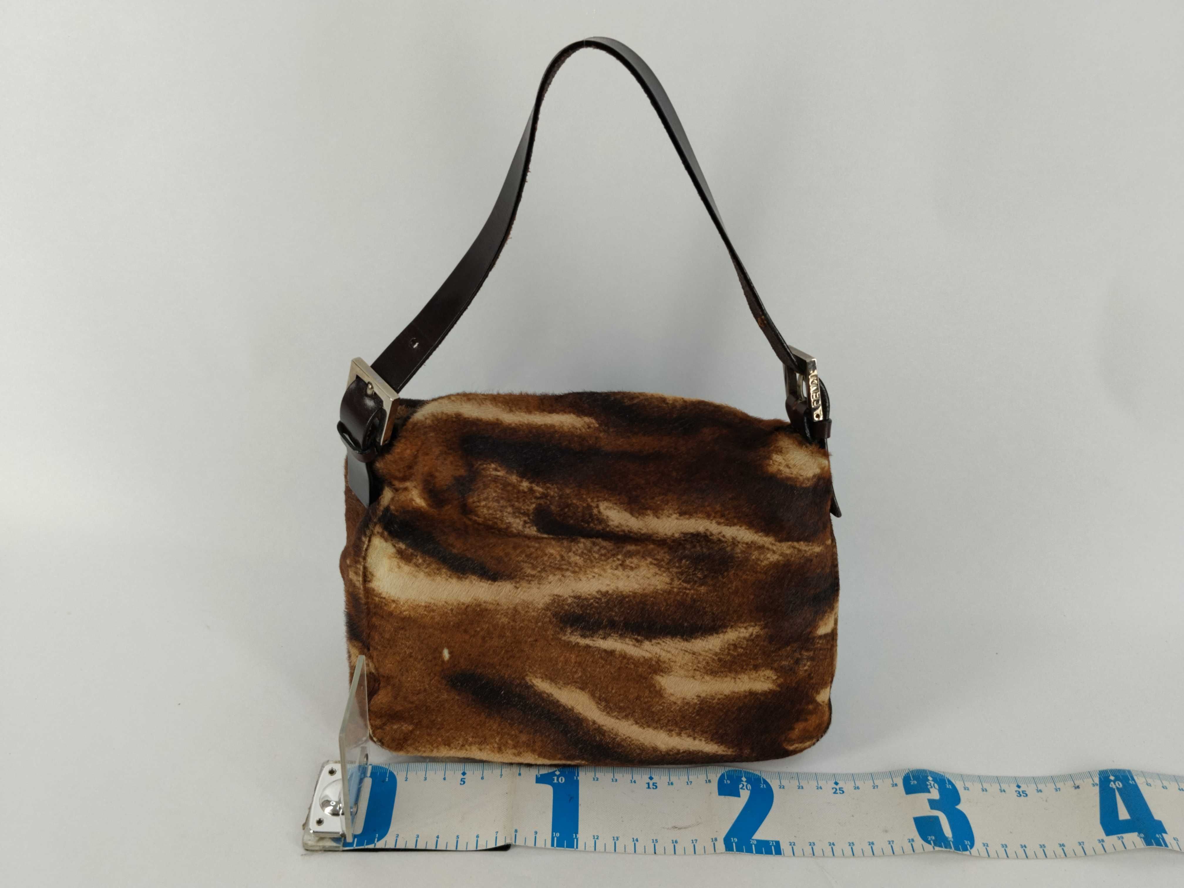 Mamma Fendi Calf Hair Mamma Bucket Handbag — view 2