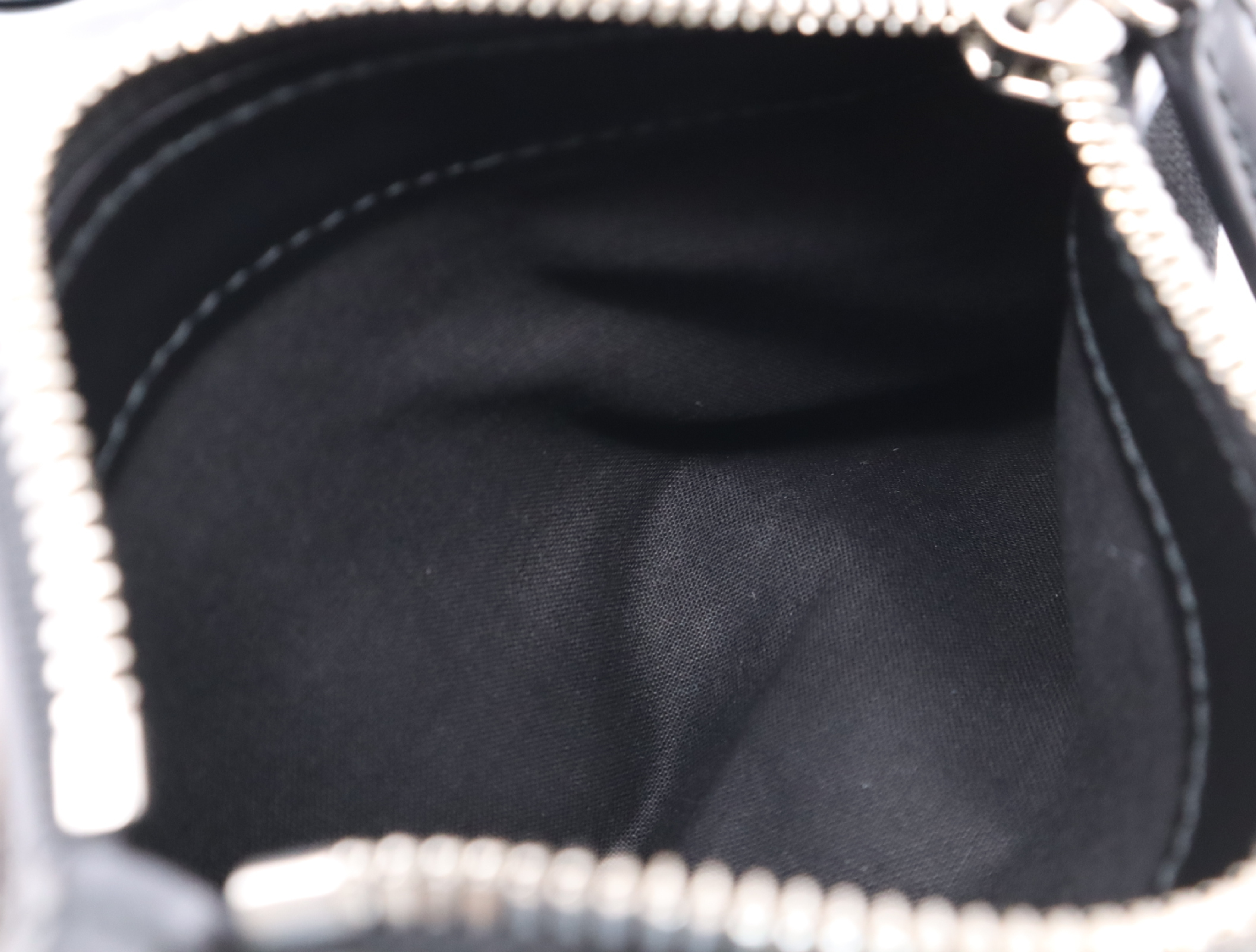 390346 Canvas Navy Cabas XS Handbag with Strap and Pouch — view 14