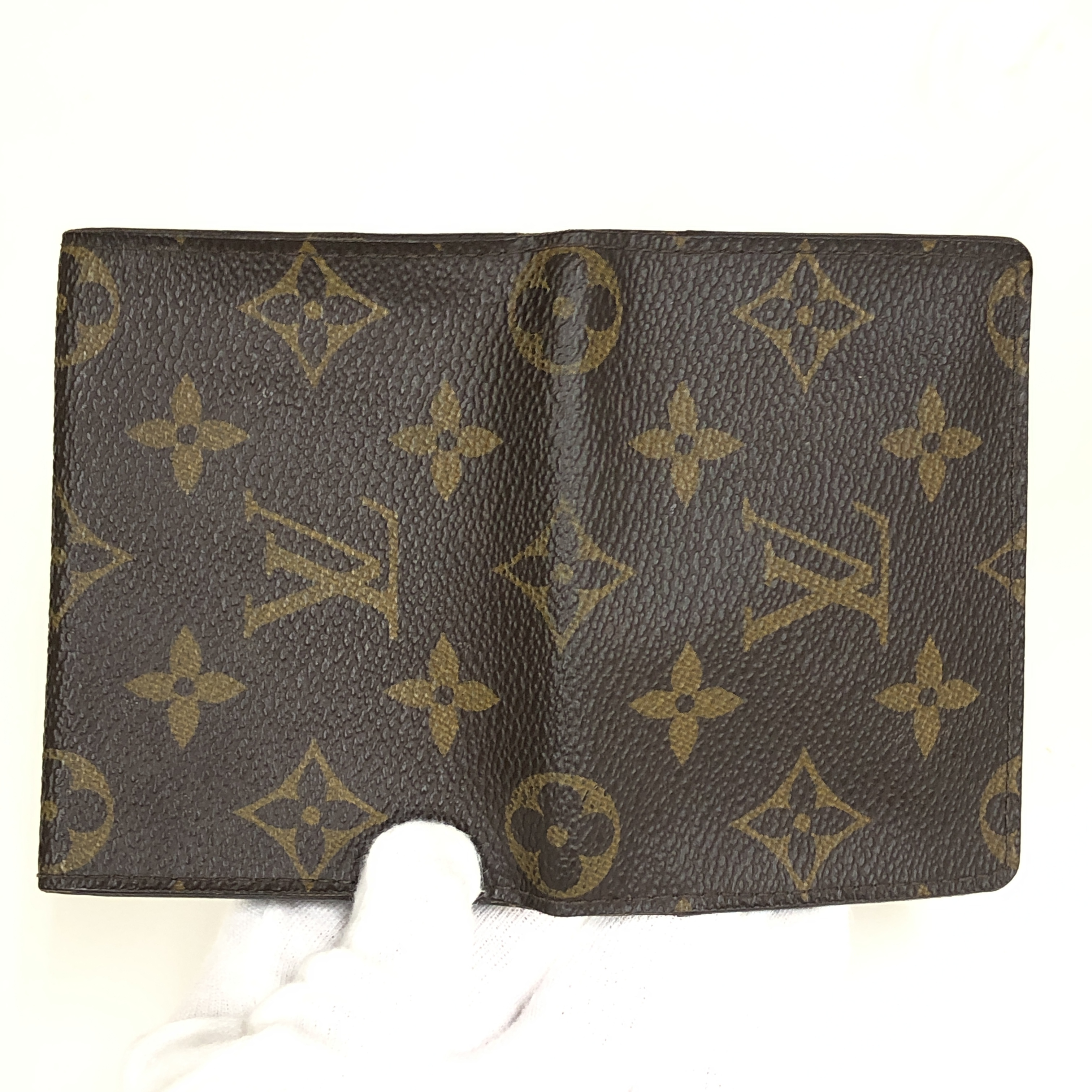 No stickiness Louis Vuitton Monogram Enveloppe Carte de Visite M62920 Card Case CA4028 Business Card Holder Pass Case Made in Spain Card Case — view 11