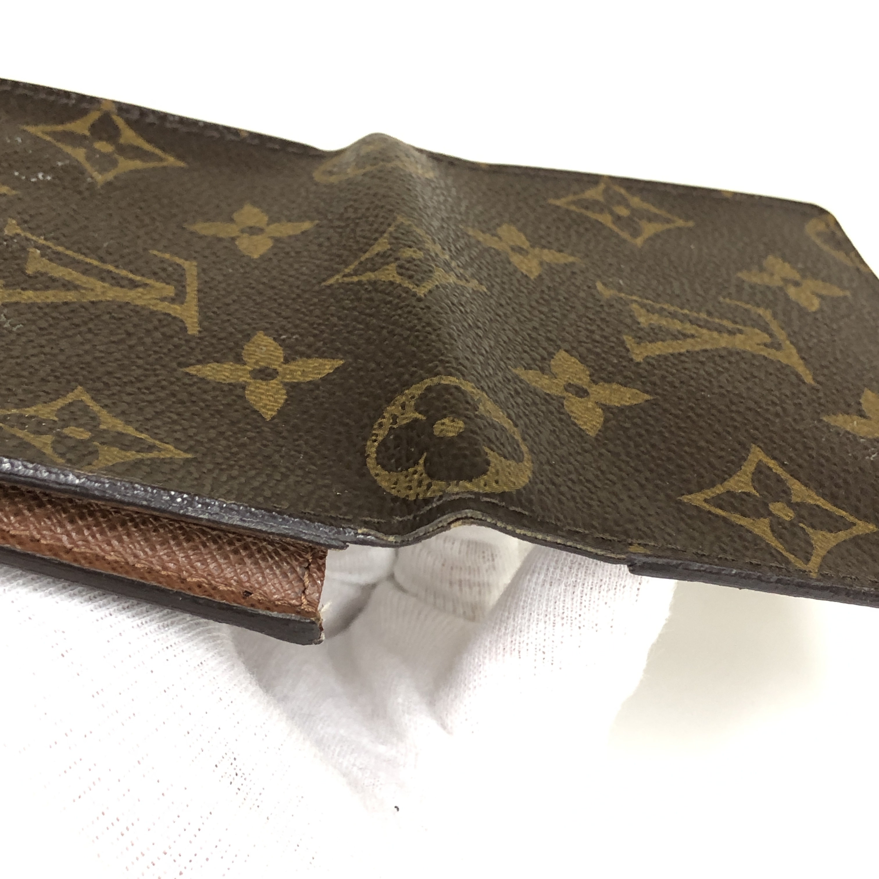No stickiness Louis Vuitton Monogram Enveloppe Carte de Visite M62920 Card Case CA4028 Business Card Holder Pass Case Made in Spain Card Case — view 10
