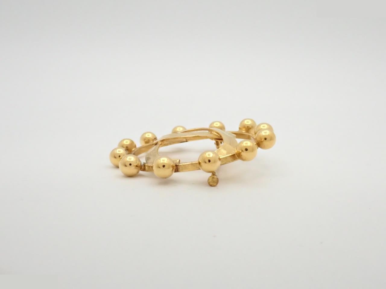 coco mark brooch — view 3
