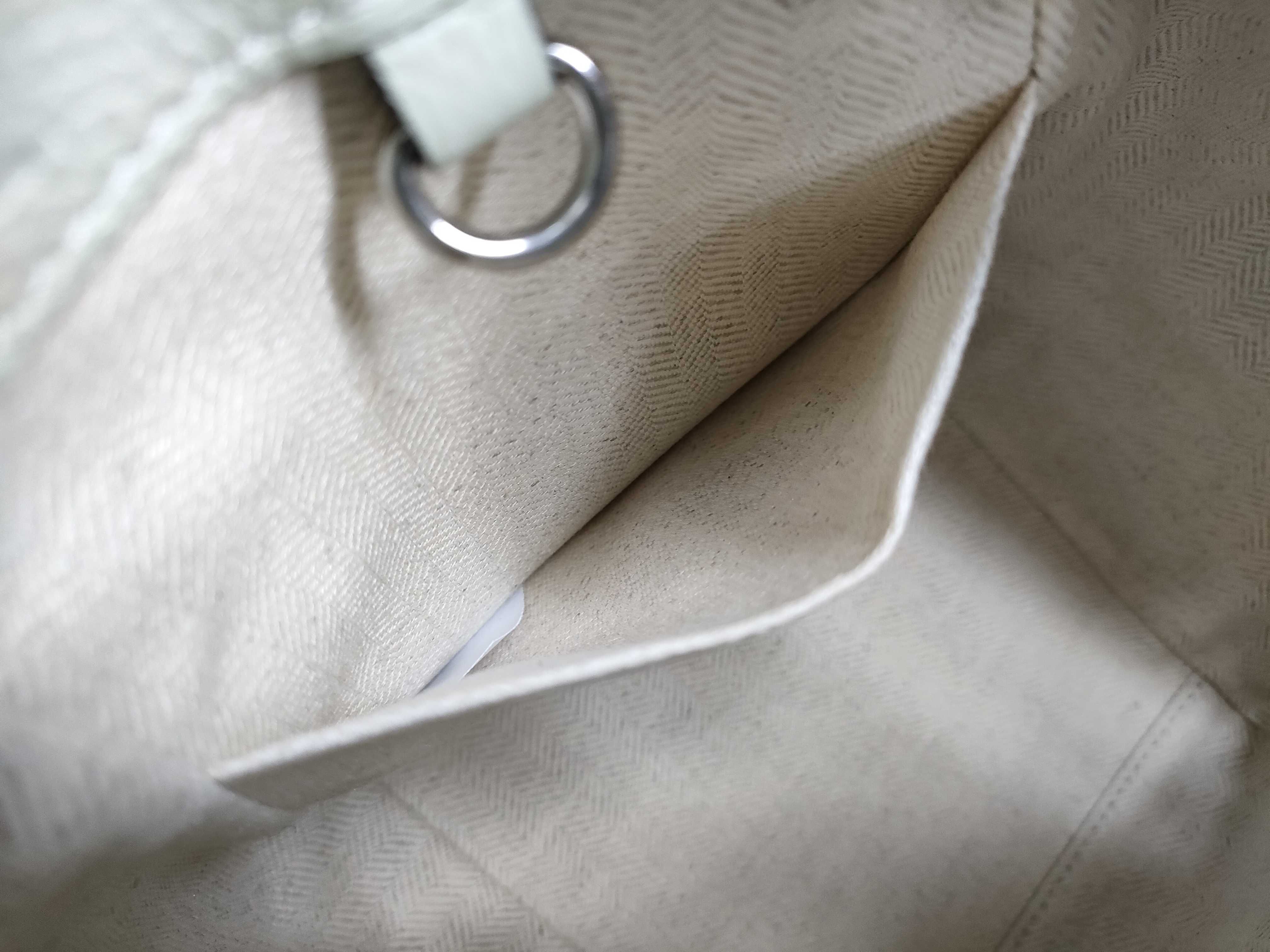 bag, Loewe Hammock bag, small, leather, beige, handbag. — view 10