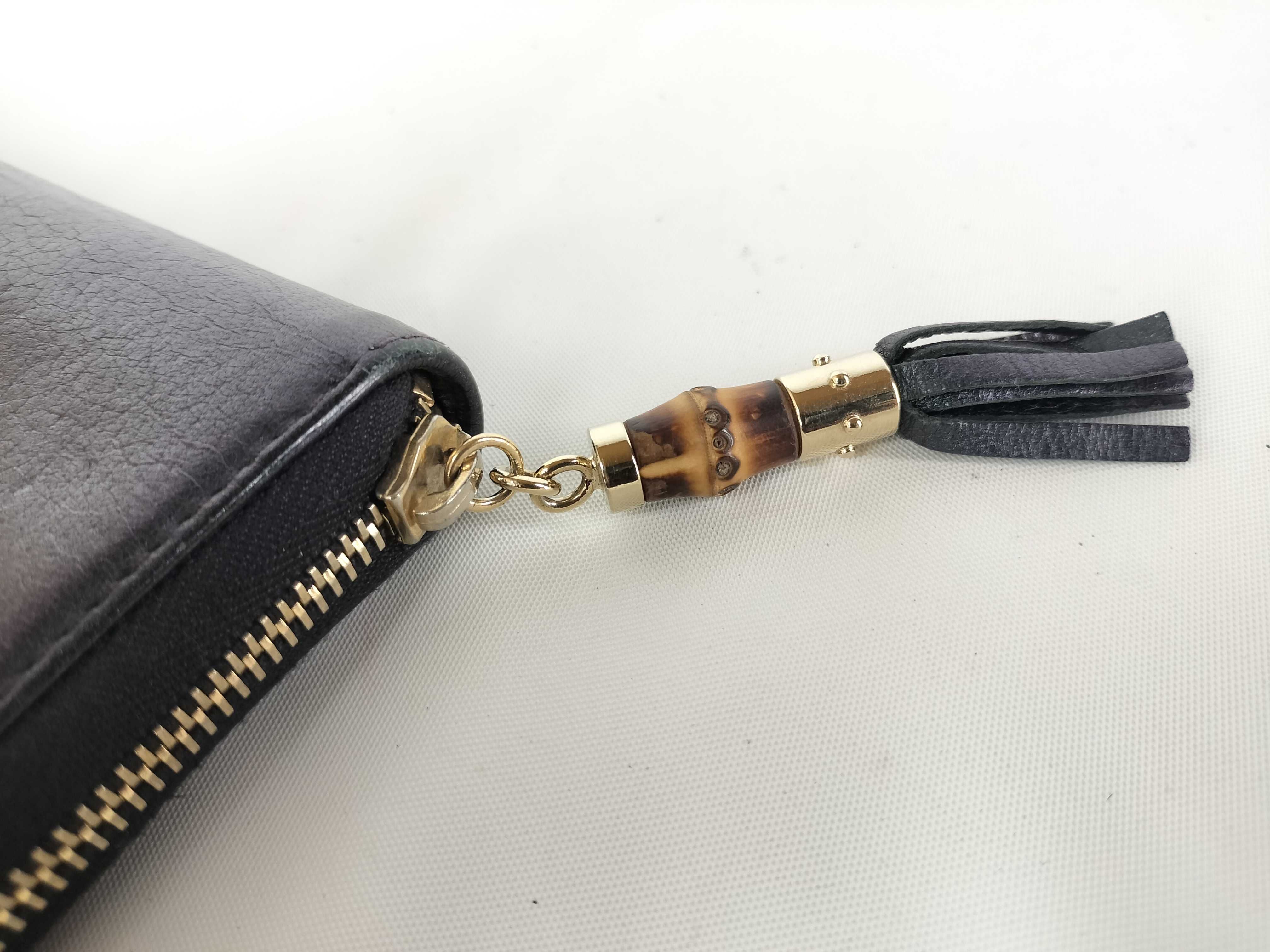 Bamboo Fringe Long Wallet, Old Gucci Wallet — view 6